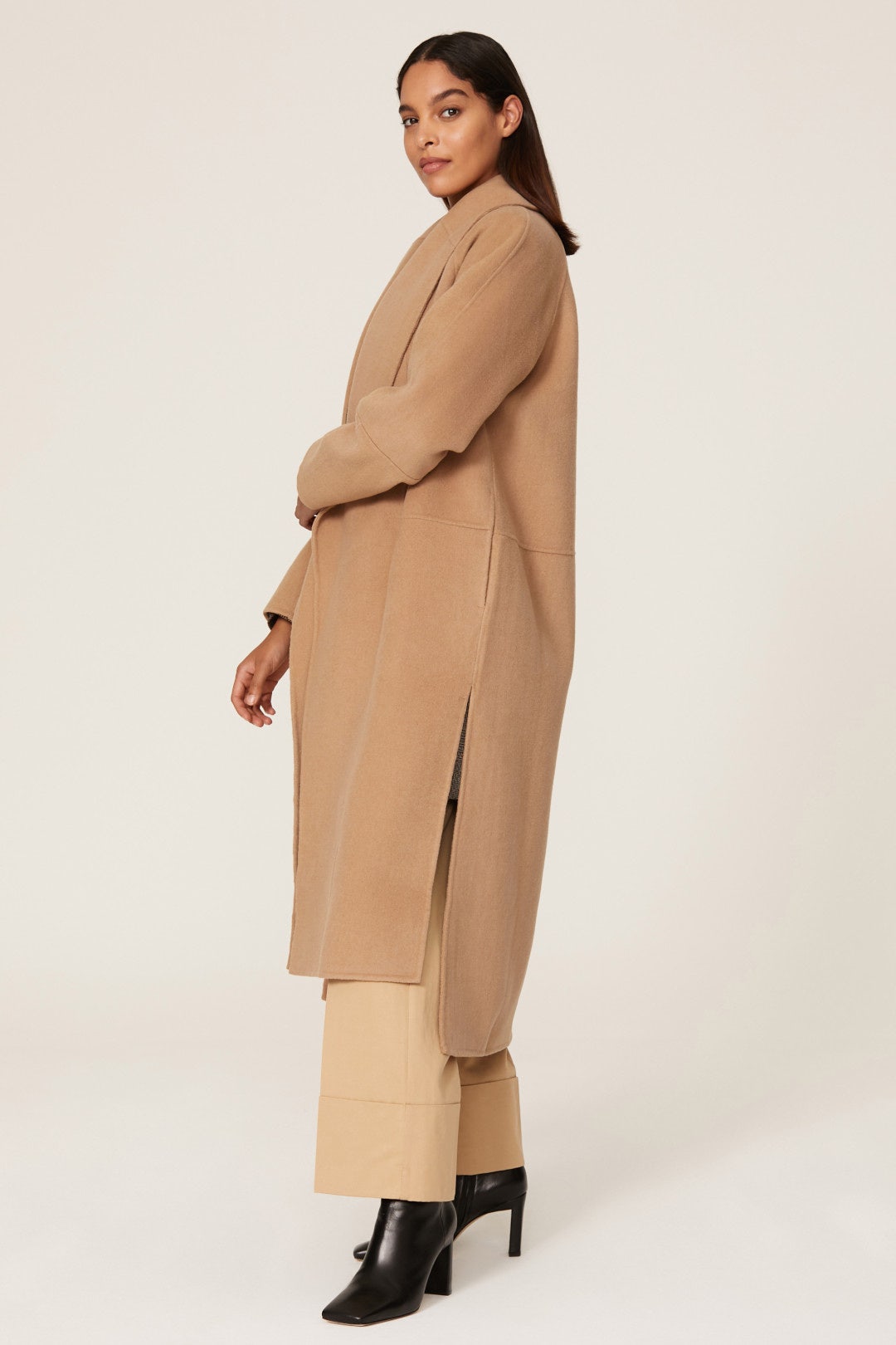 Oversized Shawl Collar Coat by Victor Alfaro x RTR 1