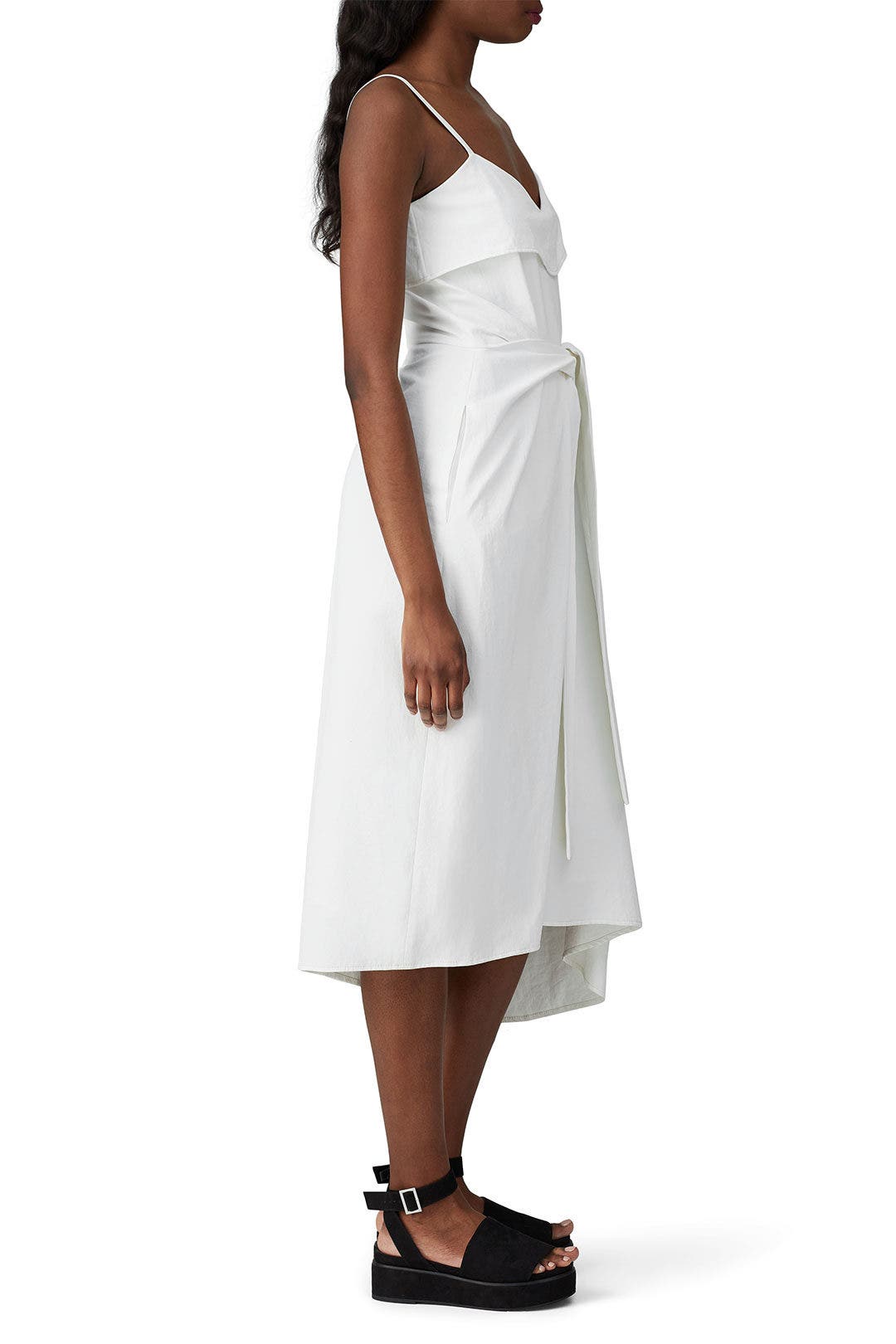 Tank Tie Front Dress by Colovos 1