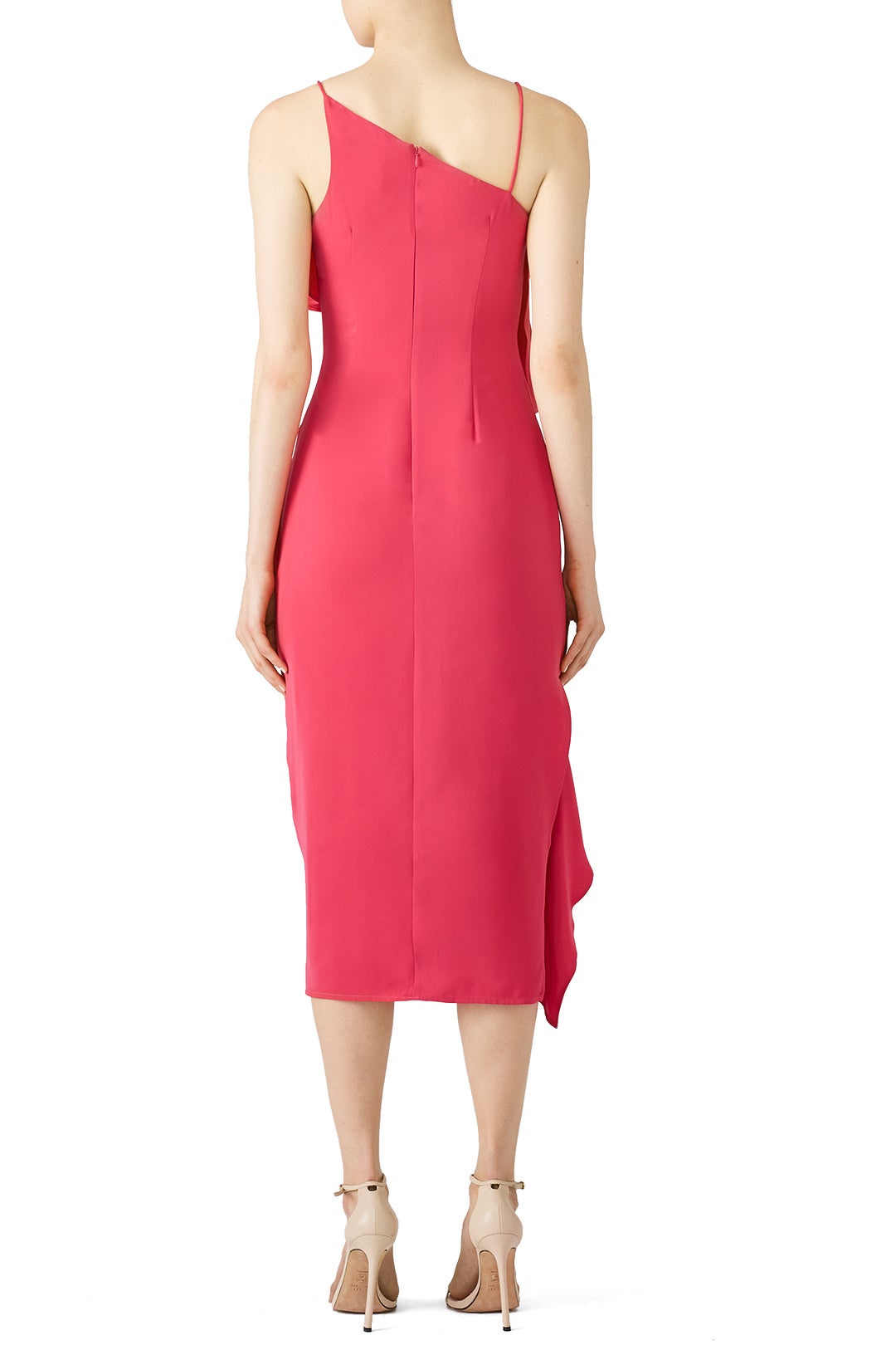 Pink No Love Midi Dress by Keepsake 1