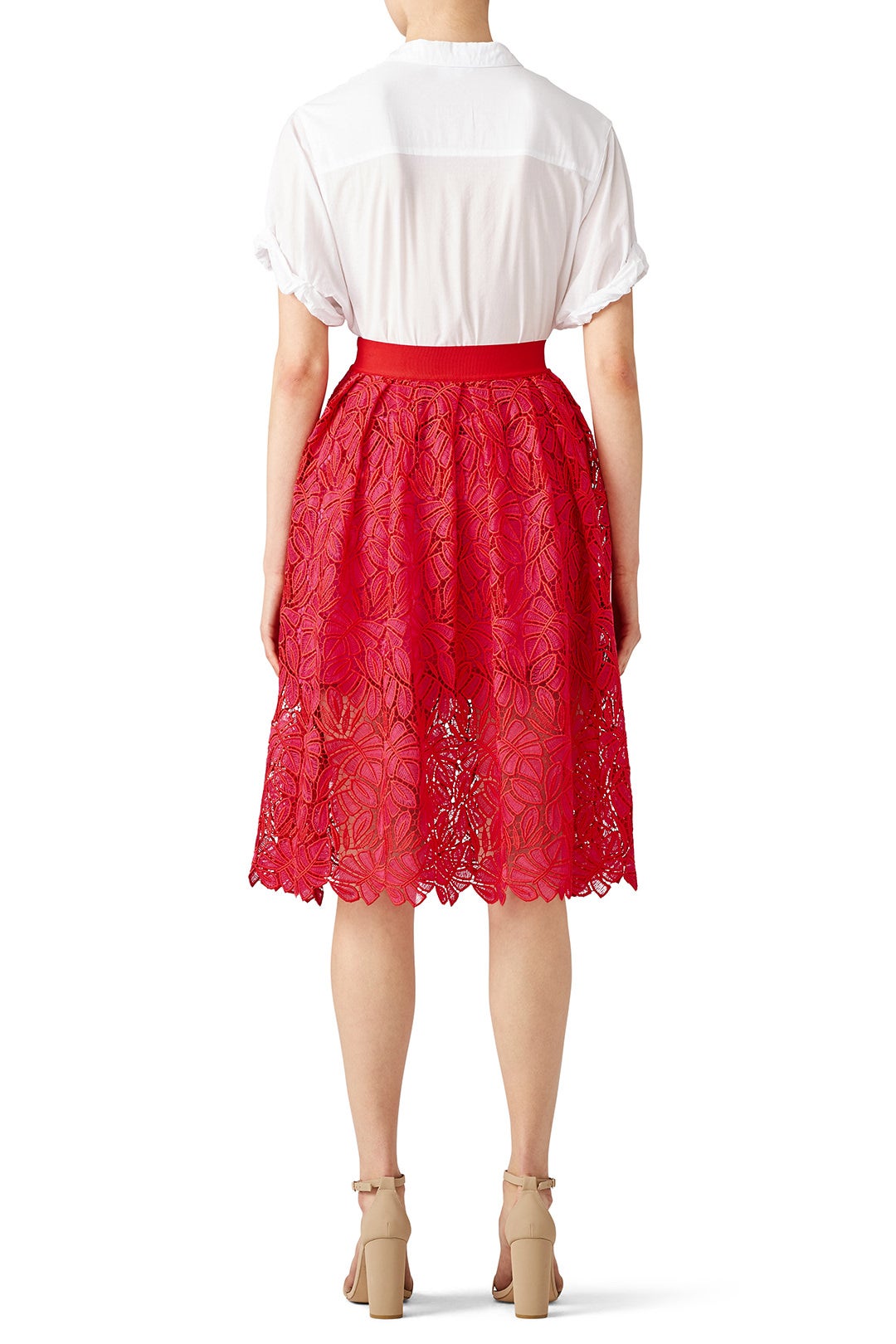 Elicia Lace Skirt by PINKO 2