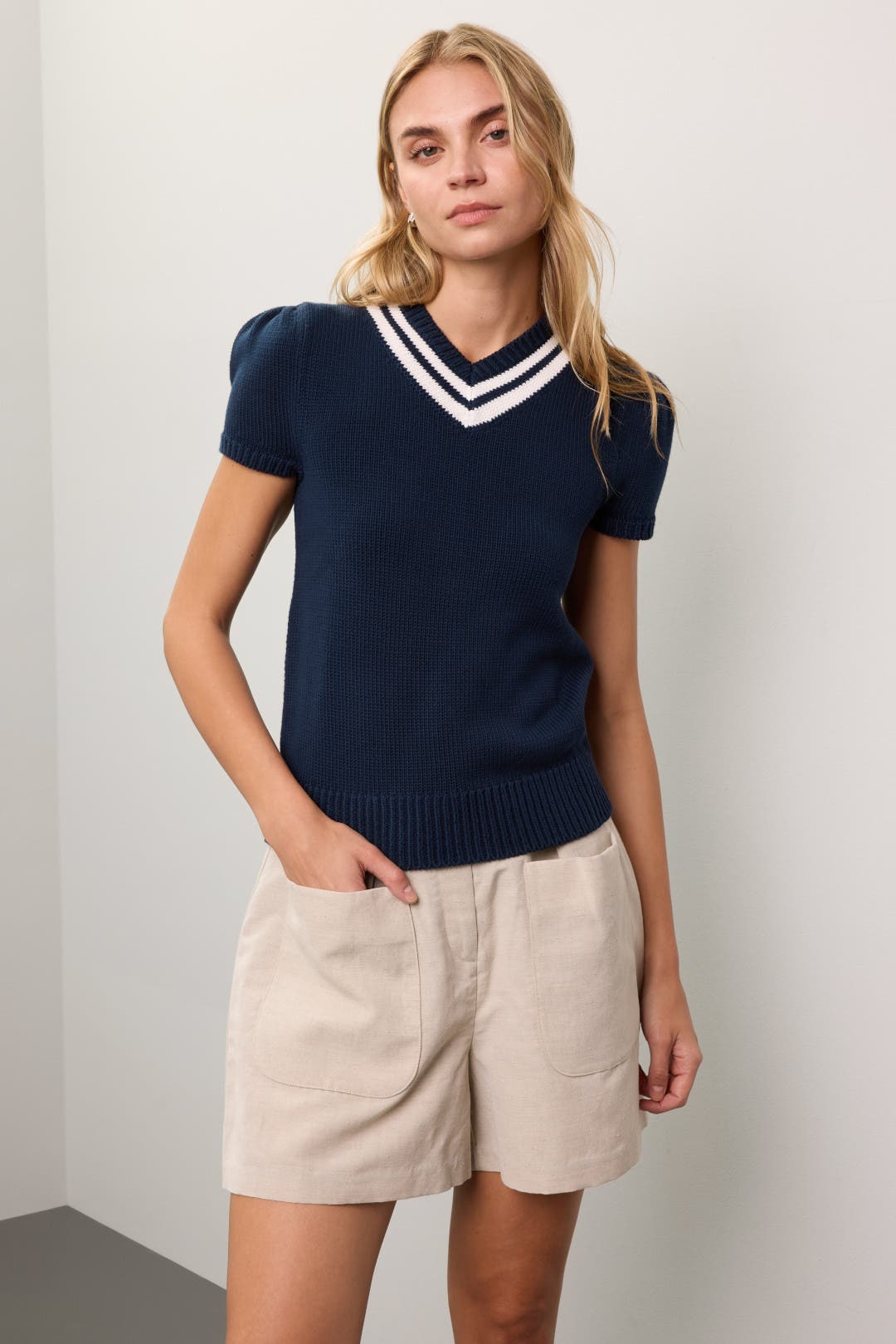 Cricket Short Sleeve Sweater by Polo Ralph Lauren | Rent the Runway