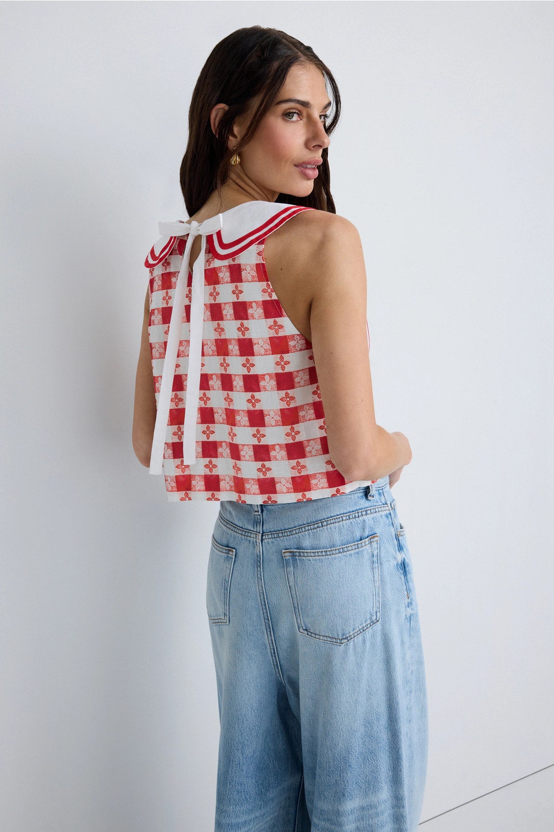 Tablecloth Print Georgia Top by Rachel Antonoff 2