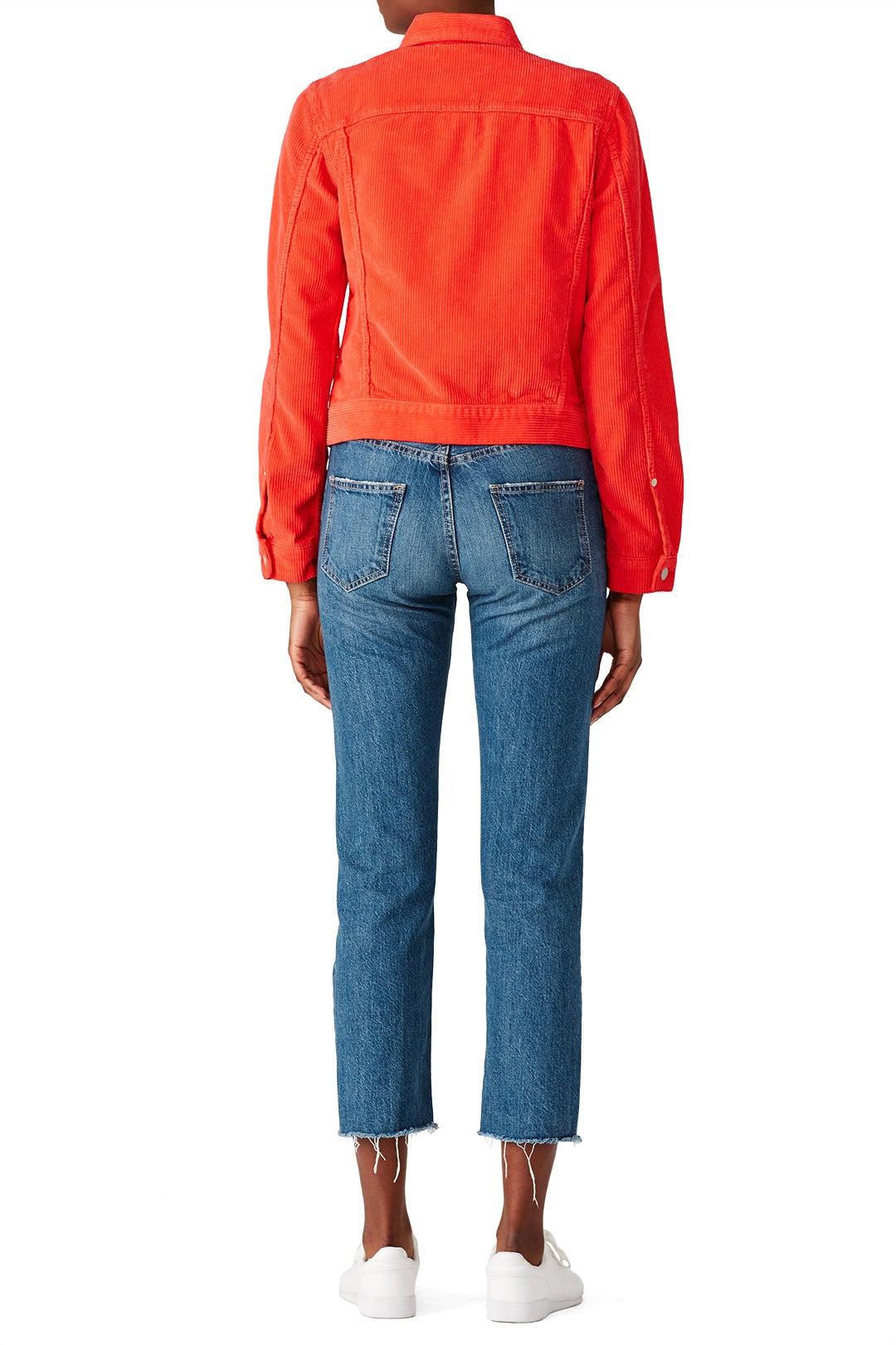 Red Trucker Jacket by The Cords & Co 1