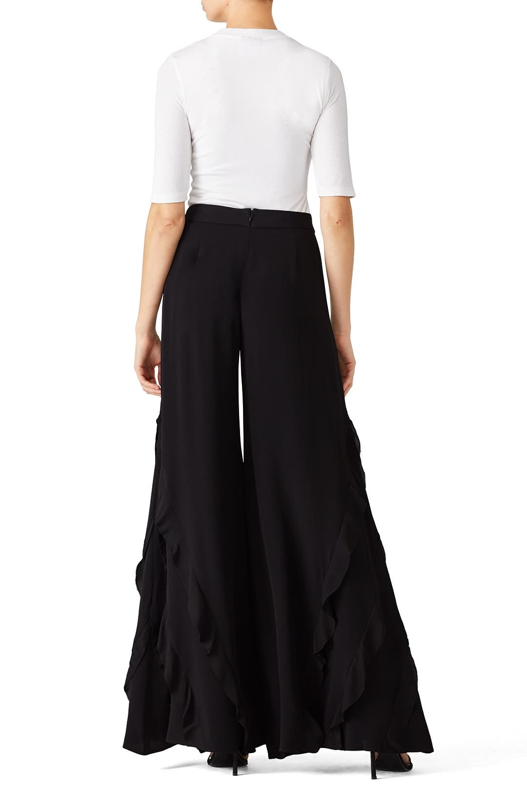 Black Julless Pants by Alexis | Rent the Runway