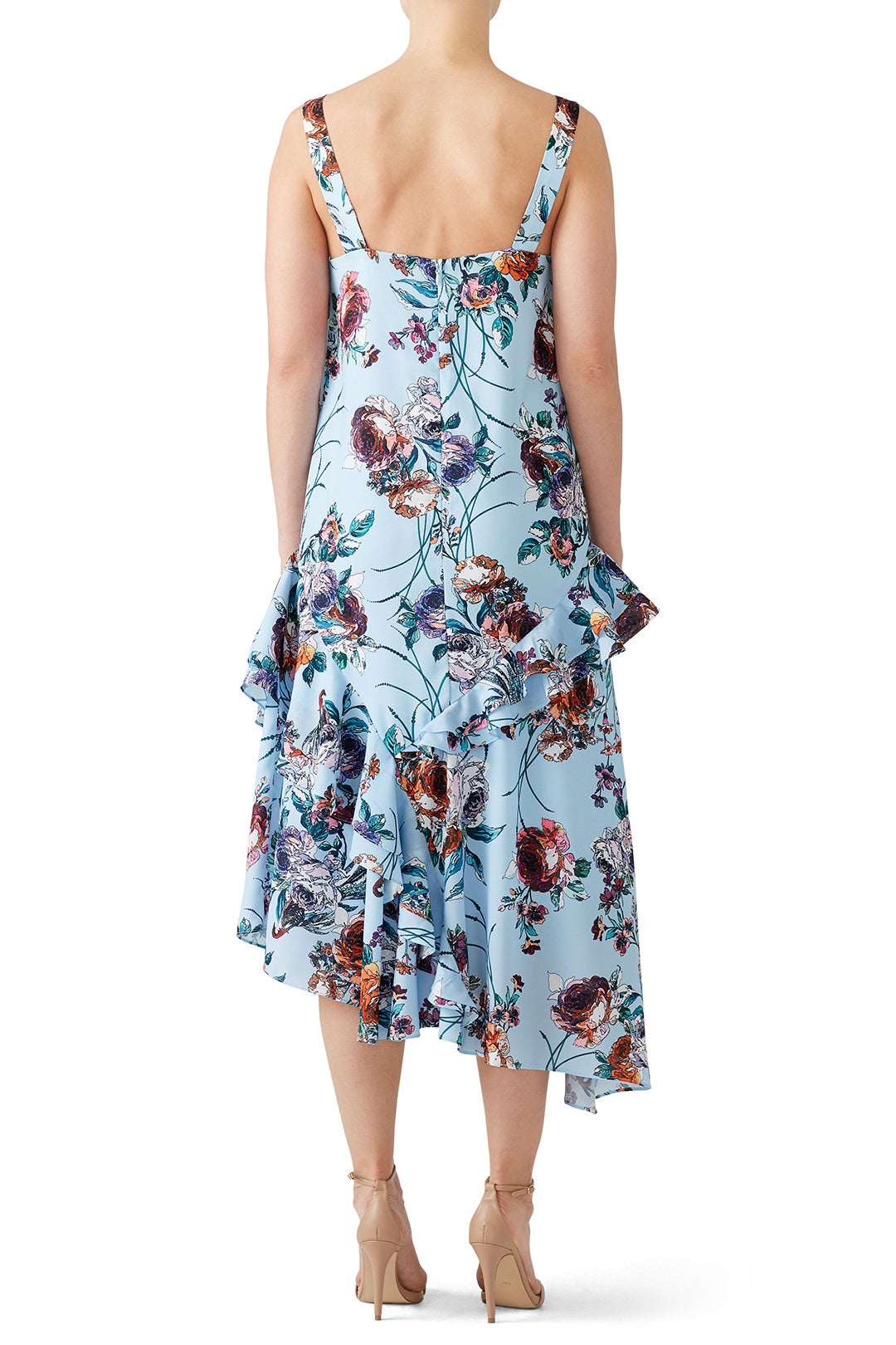 Botanical Asymmetric Dress by Cooper Street 2