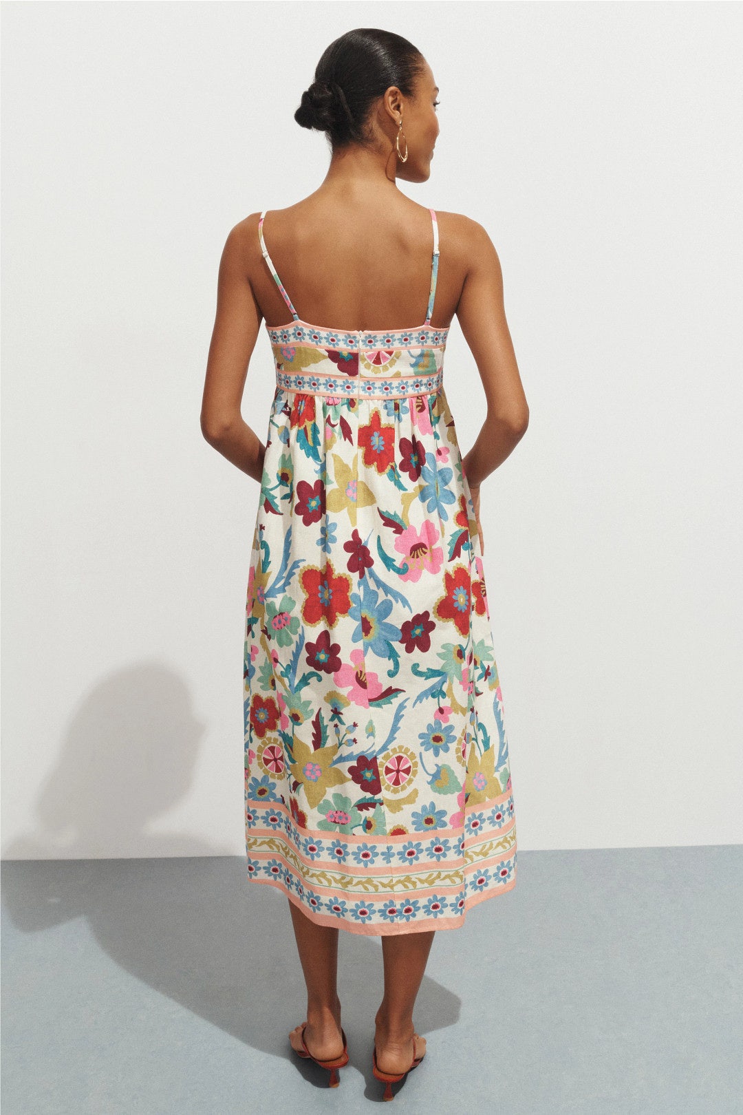 Empire Midi Dress by Donna Morgan 2
