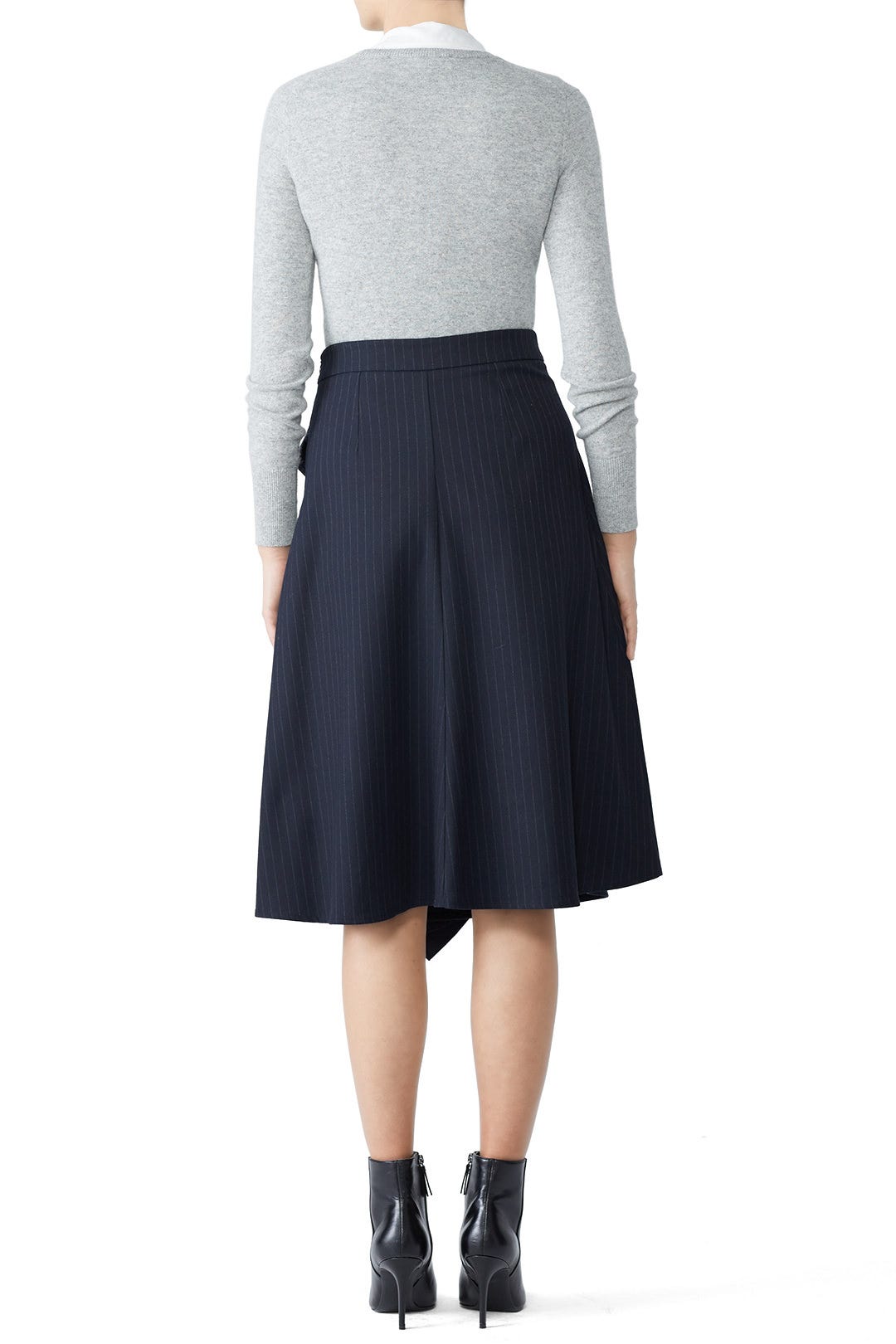 Pinstripe Lily Skirt by Just Female 2