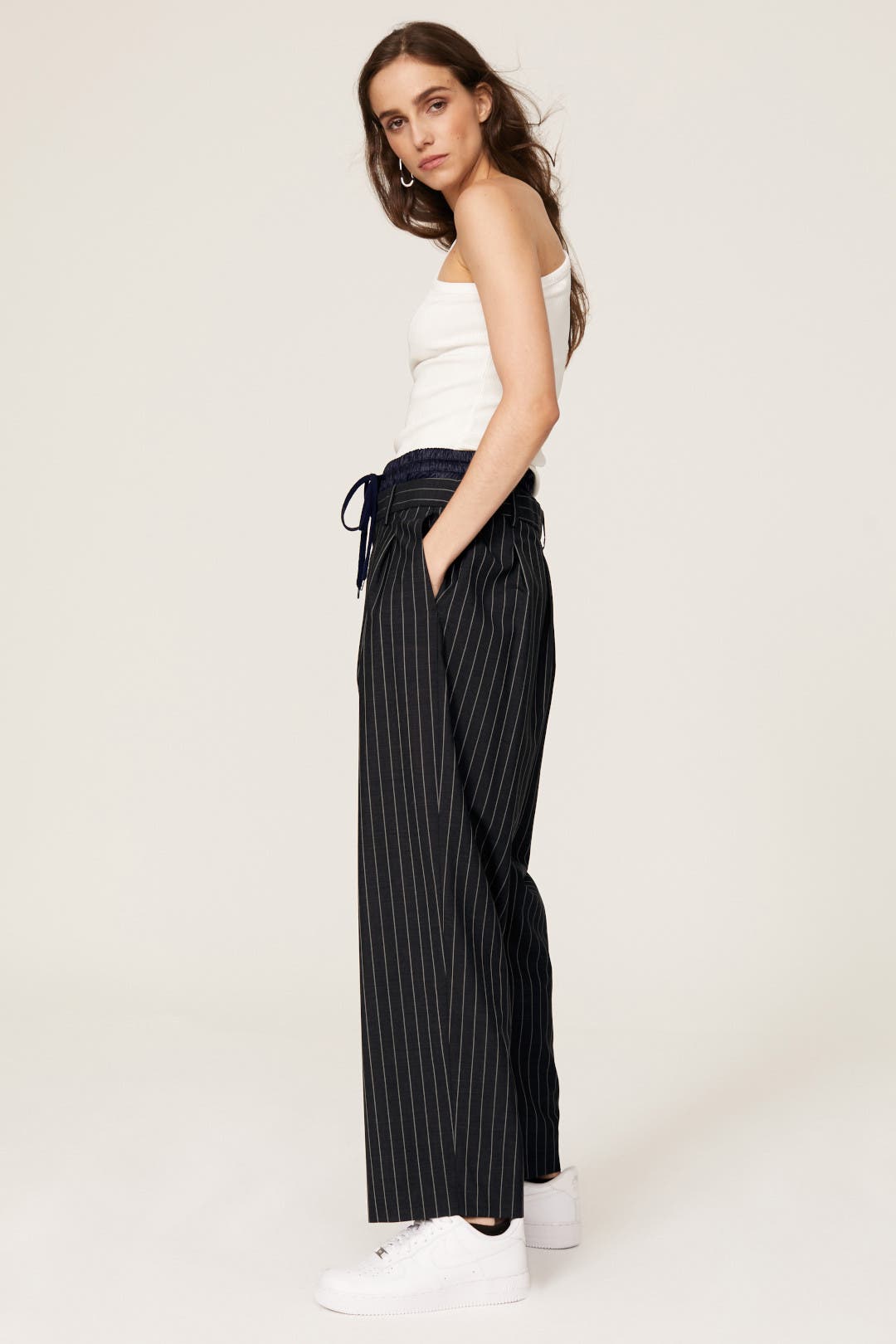 Double Waistband Drawstring Pant by Monse | Rent the Runway
