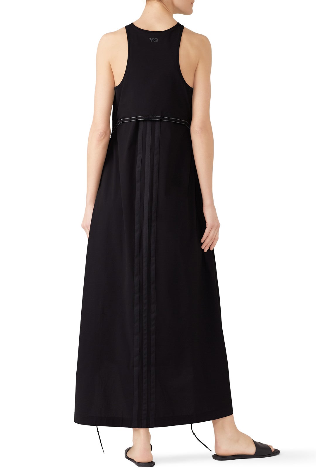 Black Ruched Dress by Y-3 1