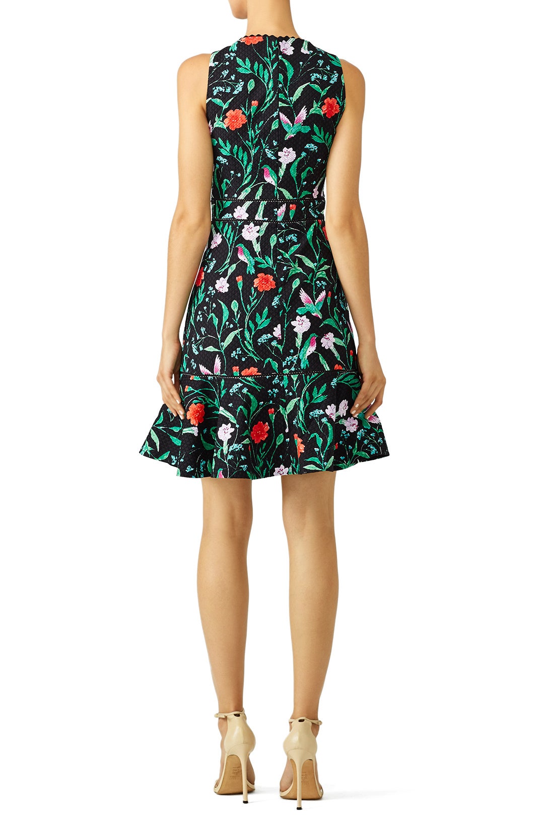 Jardin Tile Jacquard Dress by kate spade new york 1
