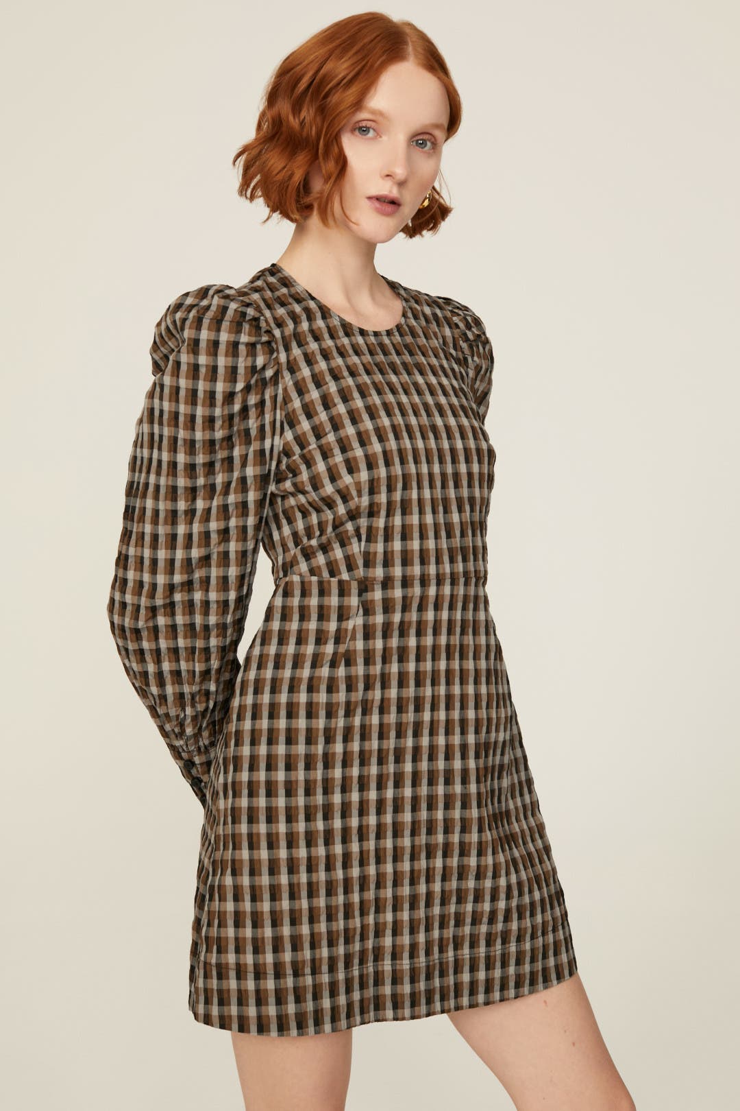 アトリエGG Dress apron(tartancheck) 19½ Aidine Gingham Dress by Baum und Pferdgarten | Rent the Runway