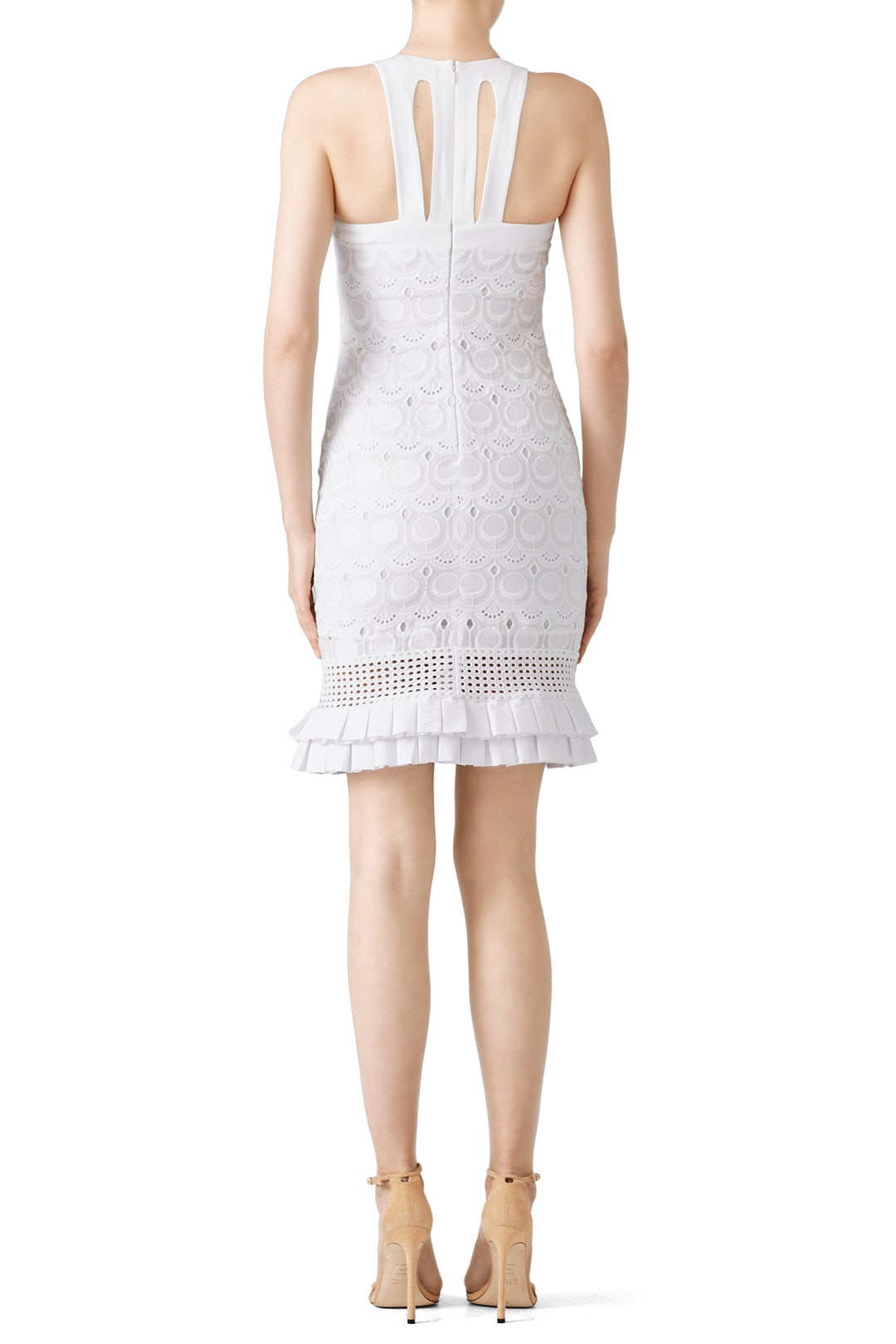 White Lace Sheath by Capucci 2