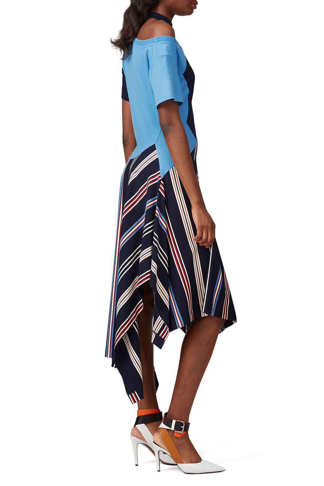 Deconstructed Jersey Tee Dress by Monse 2