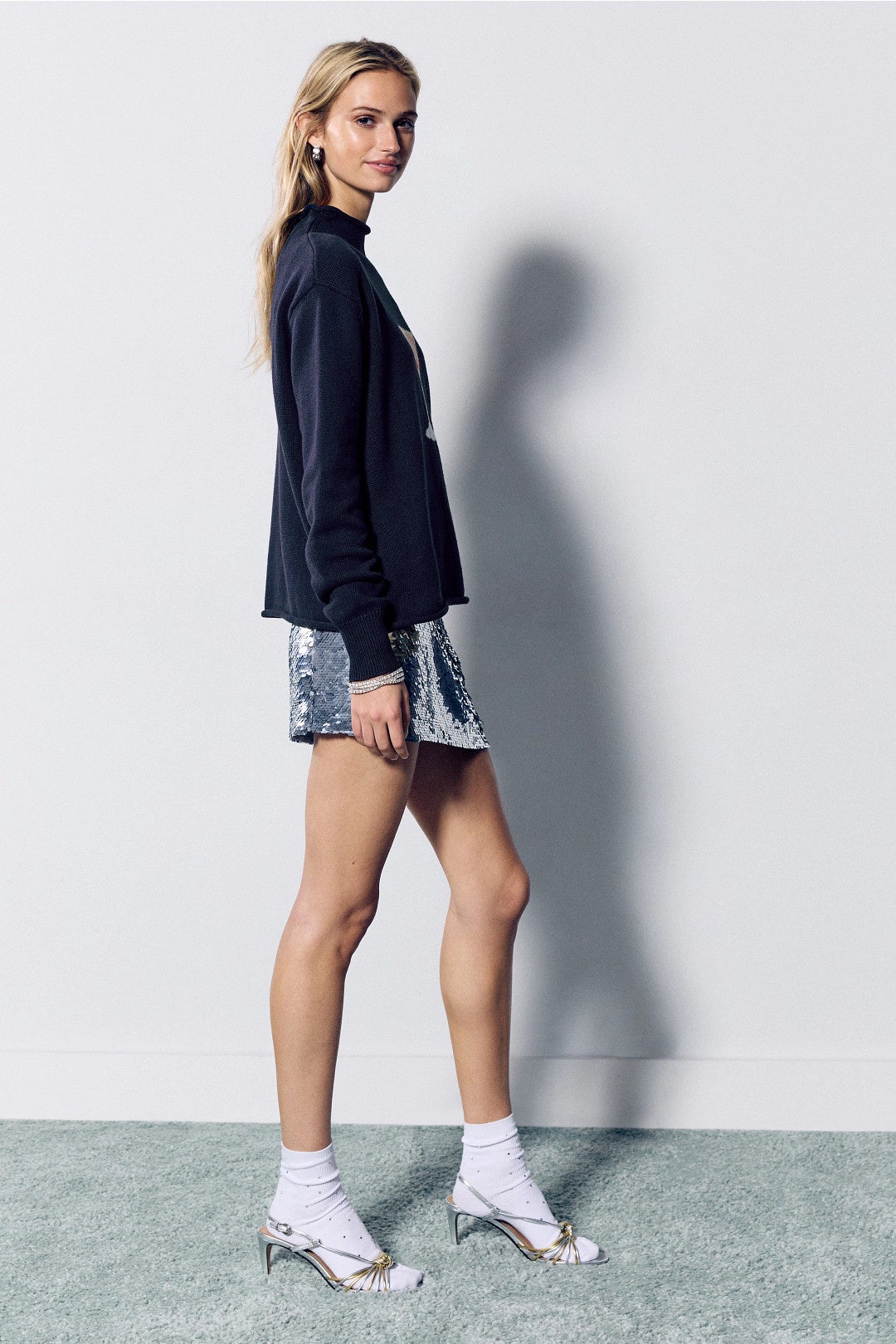 Cosmo Mockneck Sweater by Rachel Antonoff 1