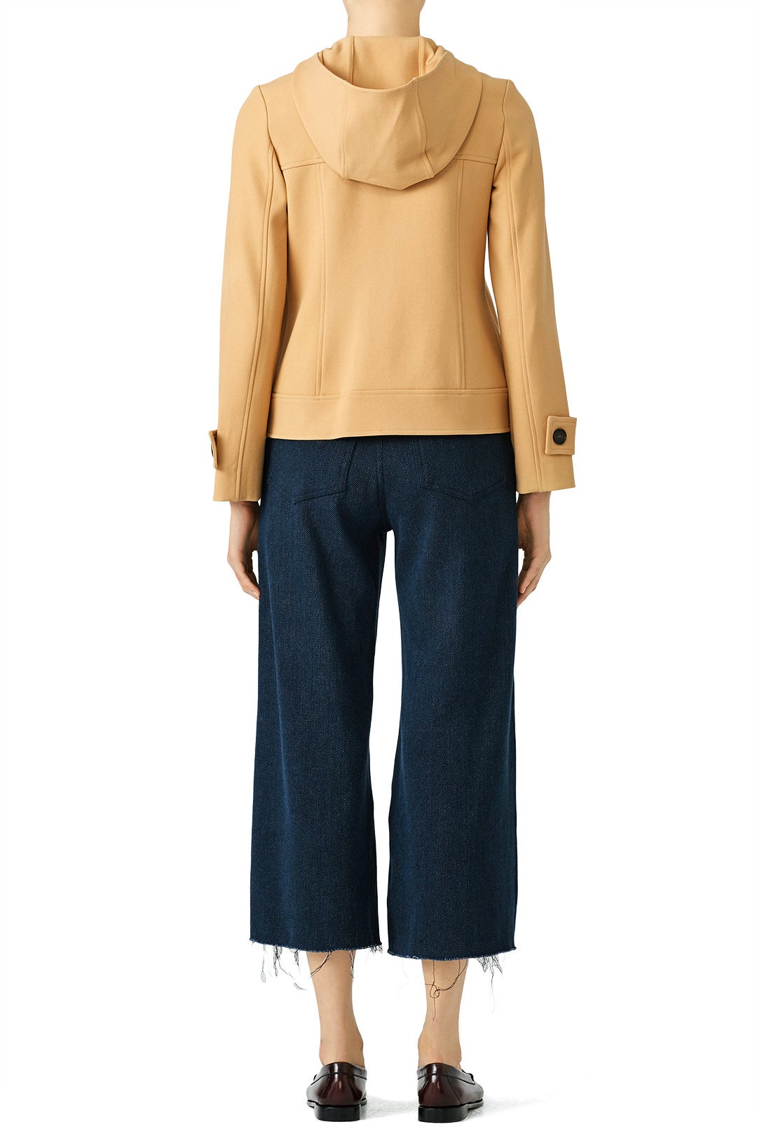 Tan Toggle Coat by Shoshanna 1