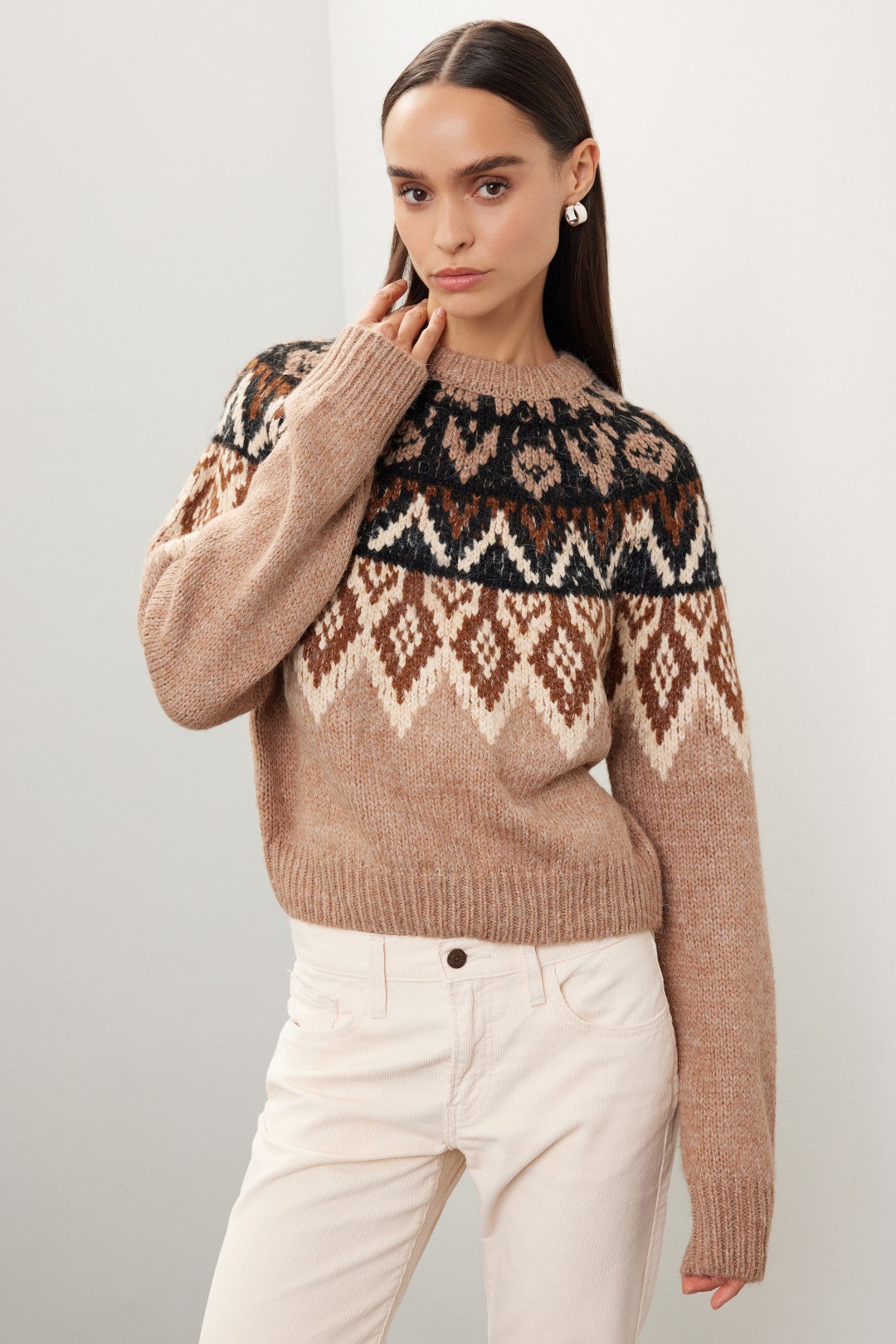 Fair Isle Sweater by Slate & Willow | Rent the Runway