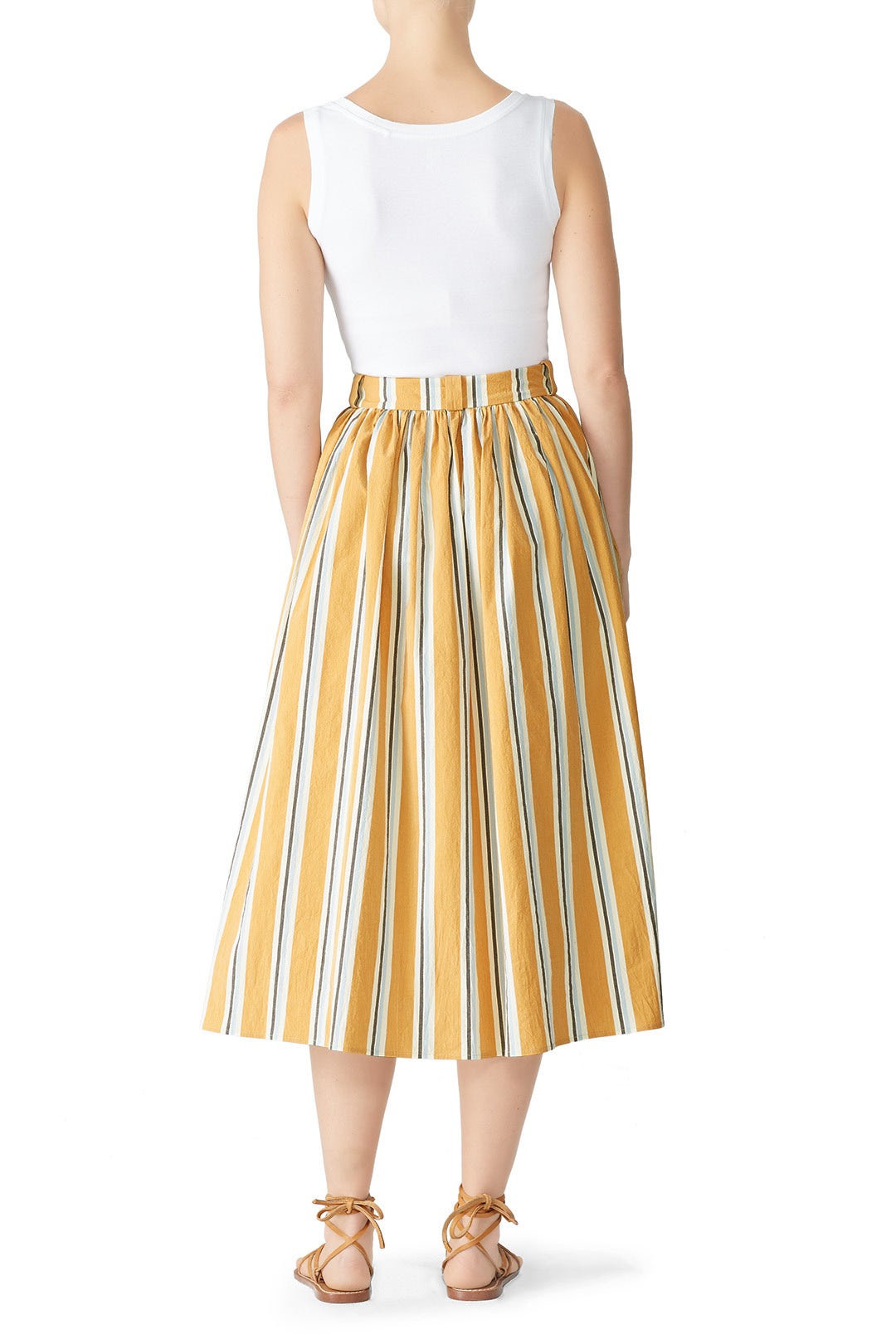 Olivio Striped Skirt by Brock Collection 2