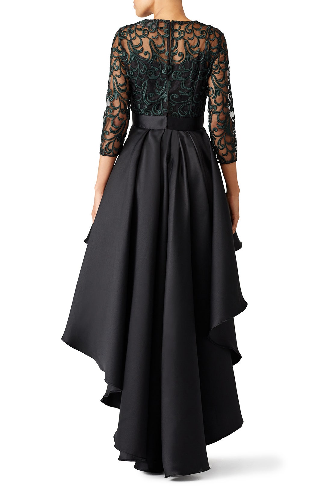 Green Ivy Lace Gown by Christian Pellizzari 1