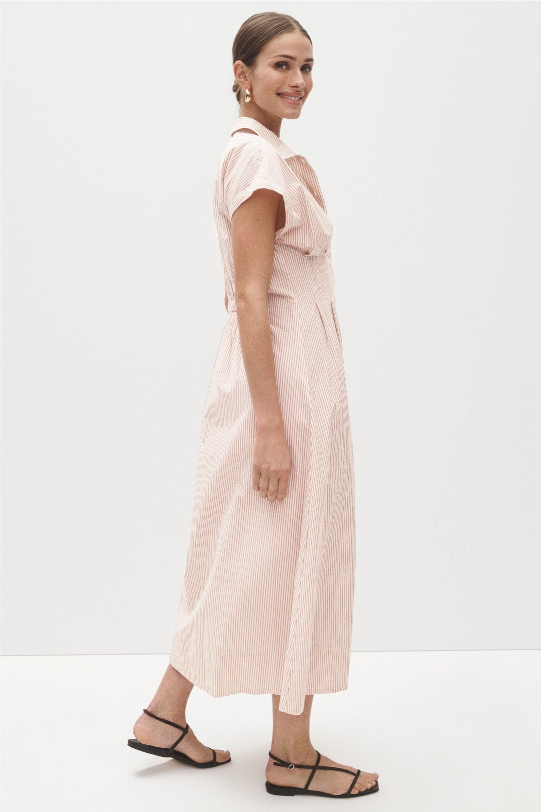 Nova Midi Shirt Dress by Marine Layer 1