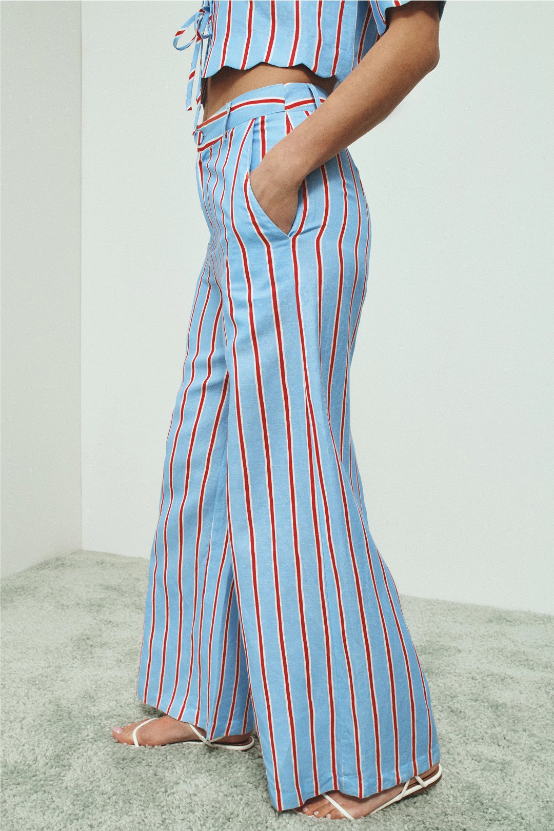 Striped Portofino Pants by Sister New York 2