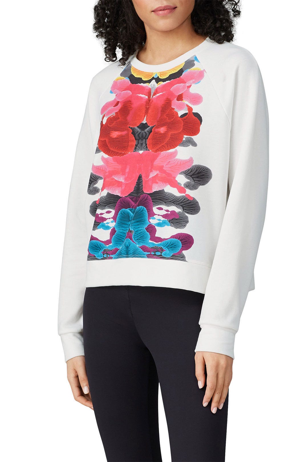 Printed Placement Sweatshirt by Terez 2
