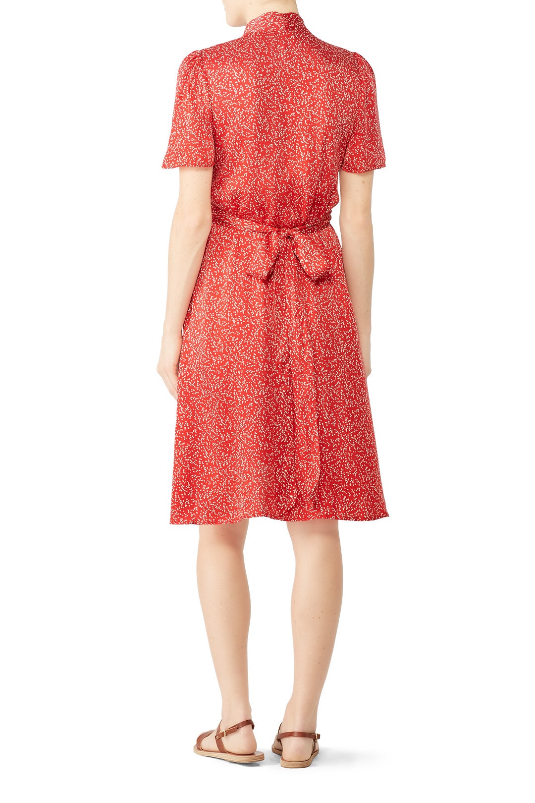 Dots Shiny Wrap Dress by byTiMo 2
