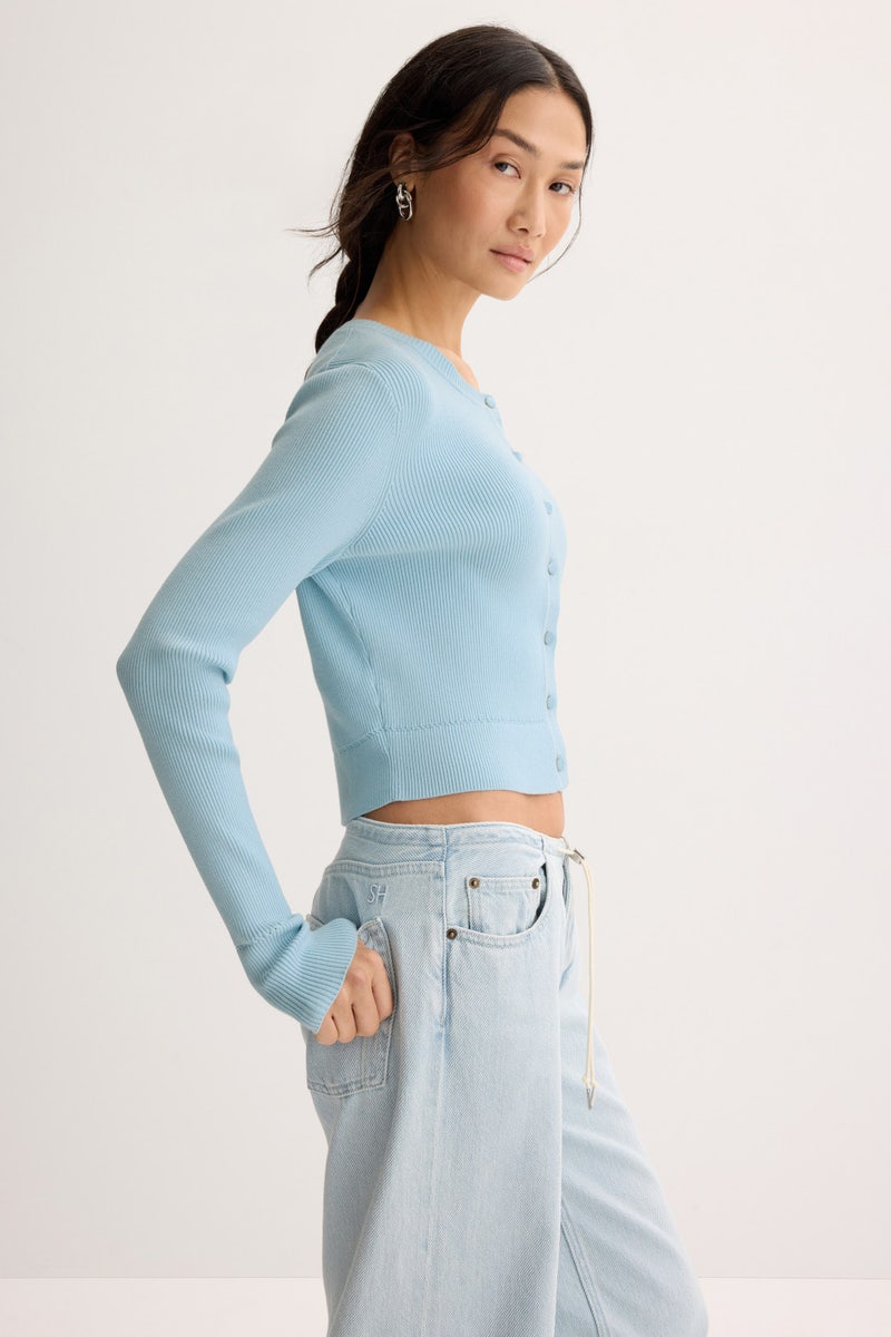 Zoe Classic Cropped Cardigan by Toccin - Photo 1