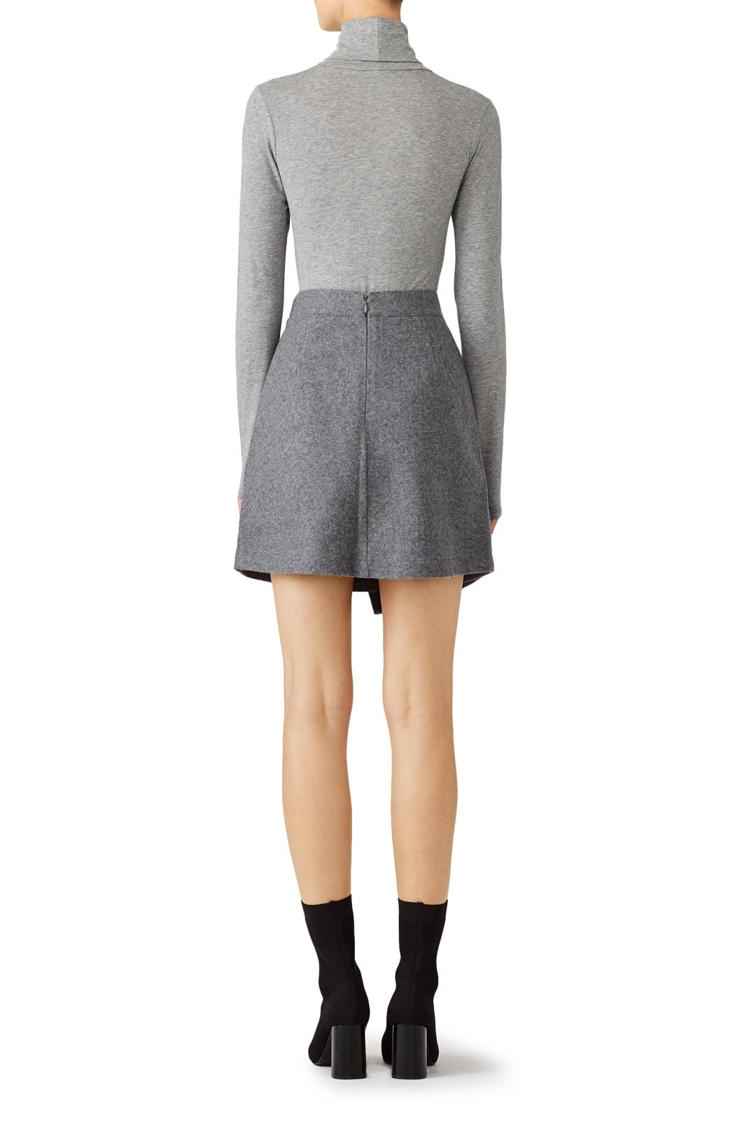 Over Wrap Belt Skirt by EVIDNT 1