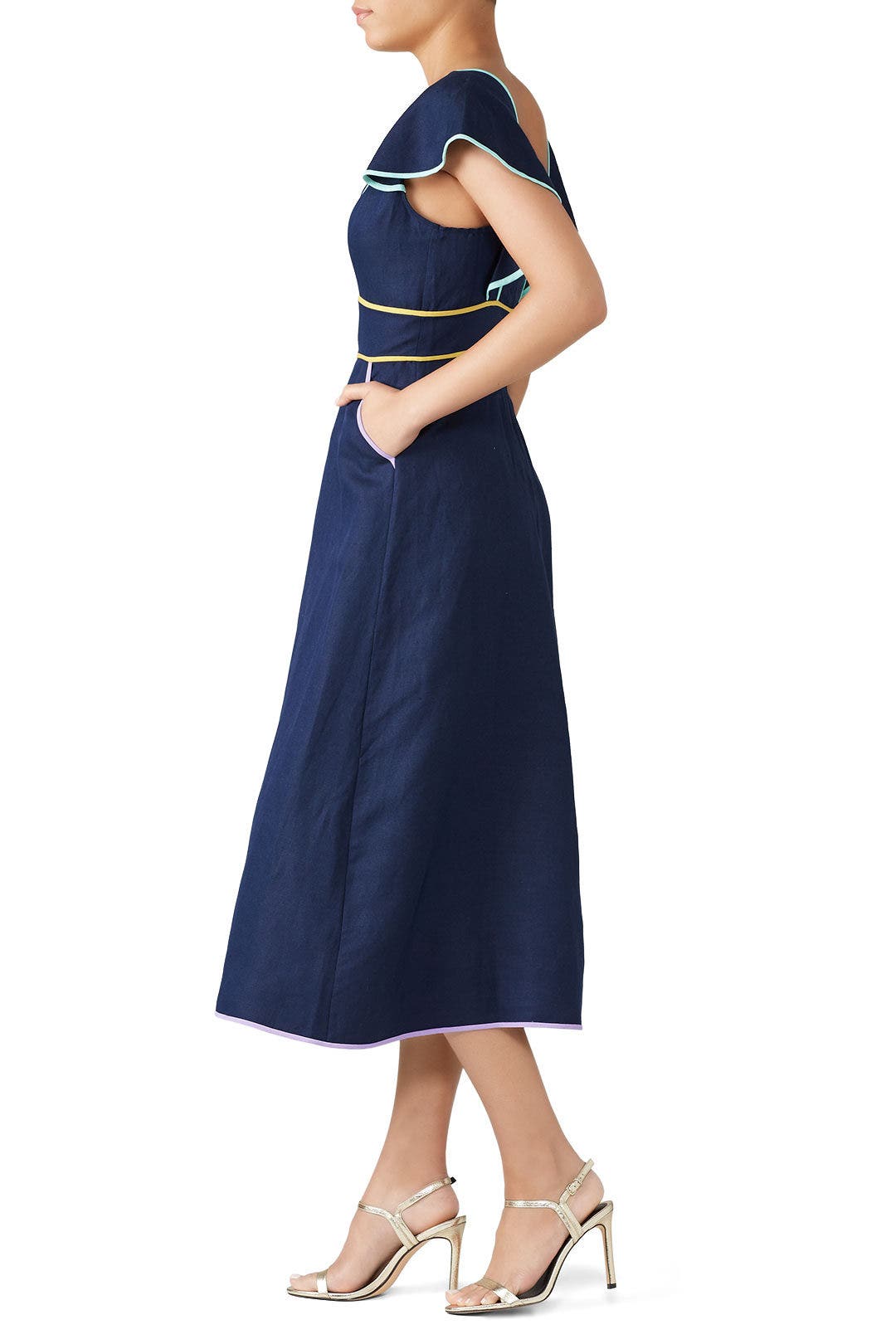 Contrast Trim Dress by kate spade new york 1