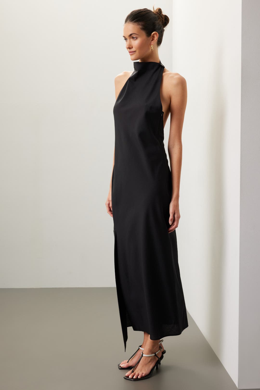 ワンピース maison celon openwork halter dress Halter Dress With Open Back by Róhe | Rent the Runway