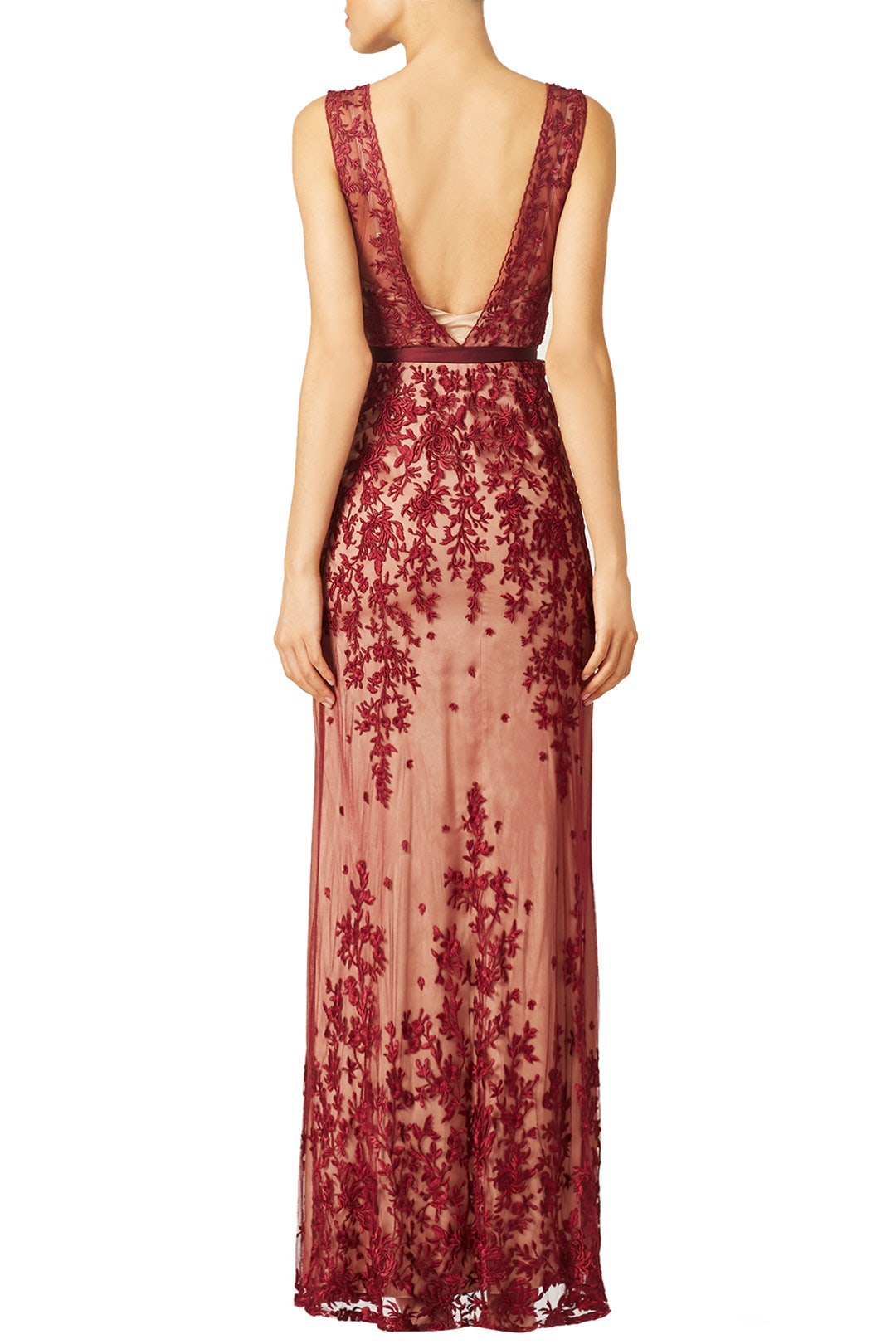 Red Amira Gown by CATHERINE DEANE 1