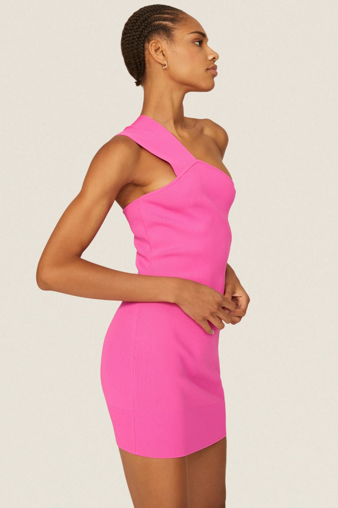 Asymmetrical Strap Dress by Hervé By Hervé Léger | Rent the Runway