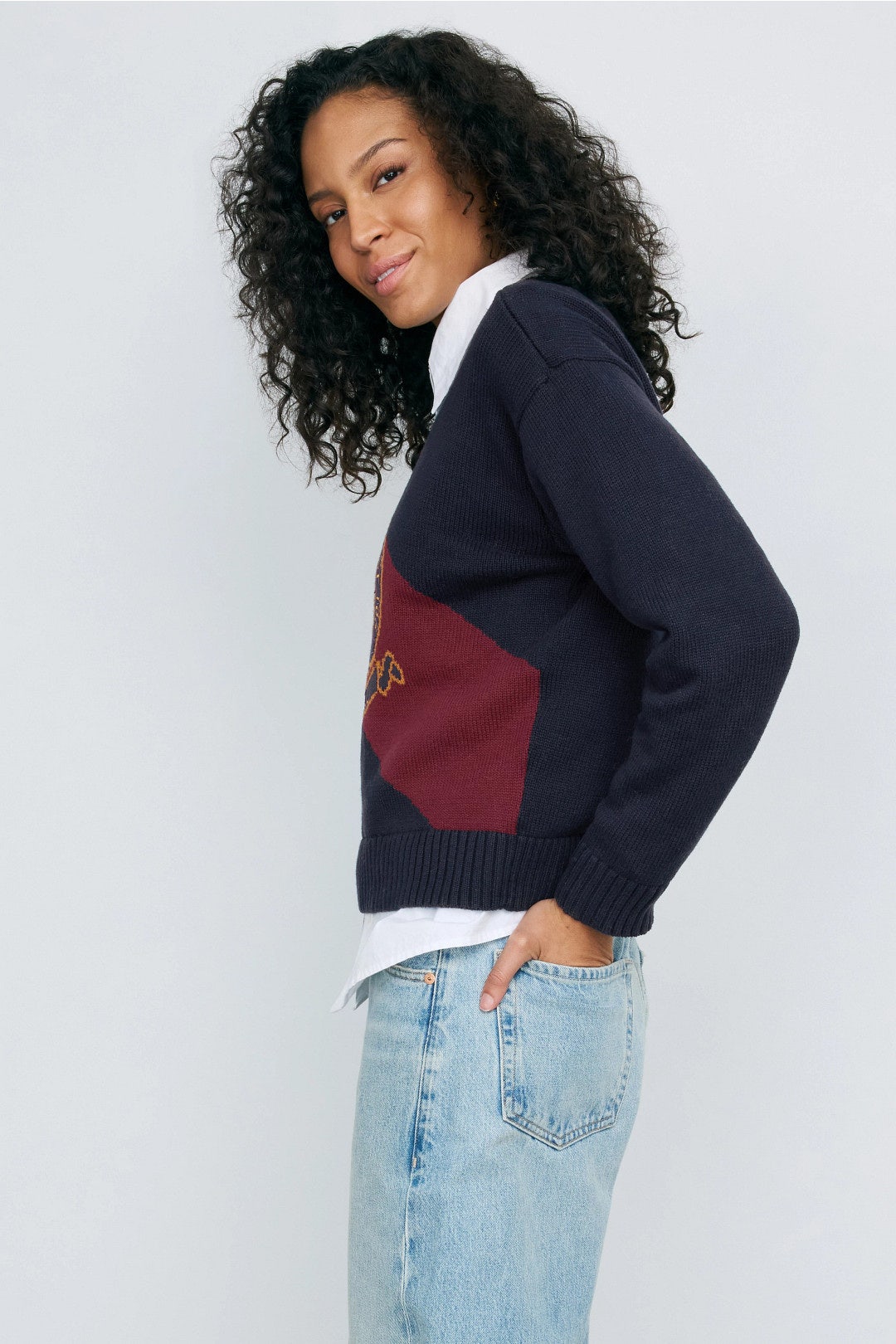 Collegiate Logo Sweater by Lauren Ralph Lauren 1