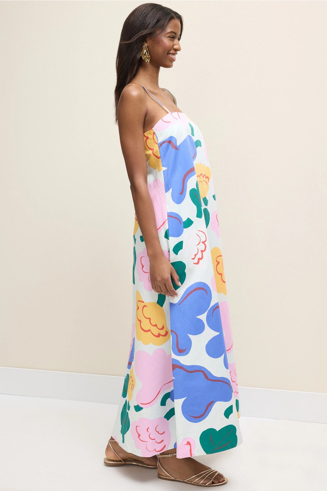 long maxi maternity dress Long Sleeve Empire Waist Maxi Dress
