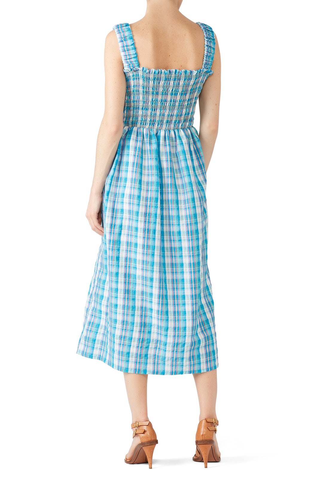 Smocked Apron Dress by Nicholas 1