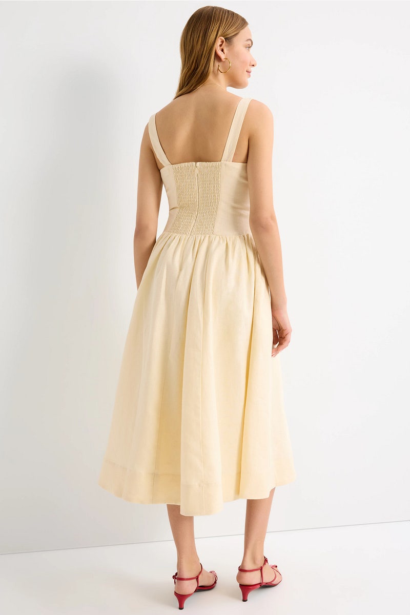 shop vintage prom dresses Tea Length Satin Prom Dress Vintage Corset Back Cocktail Dress BJ004   Viniodress