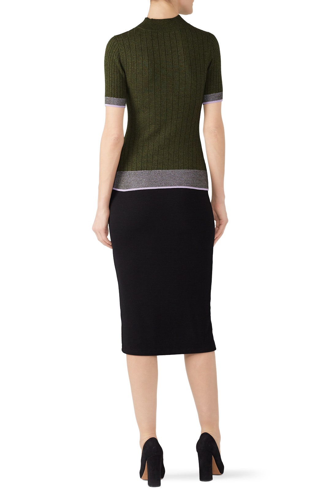 Contrast Trim Sweater by Tome 1