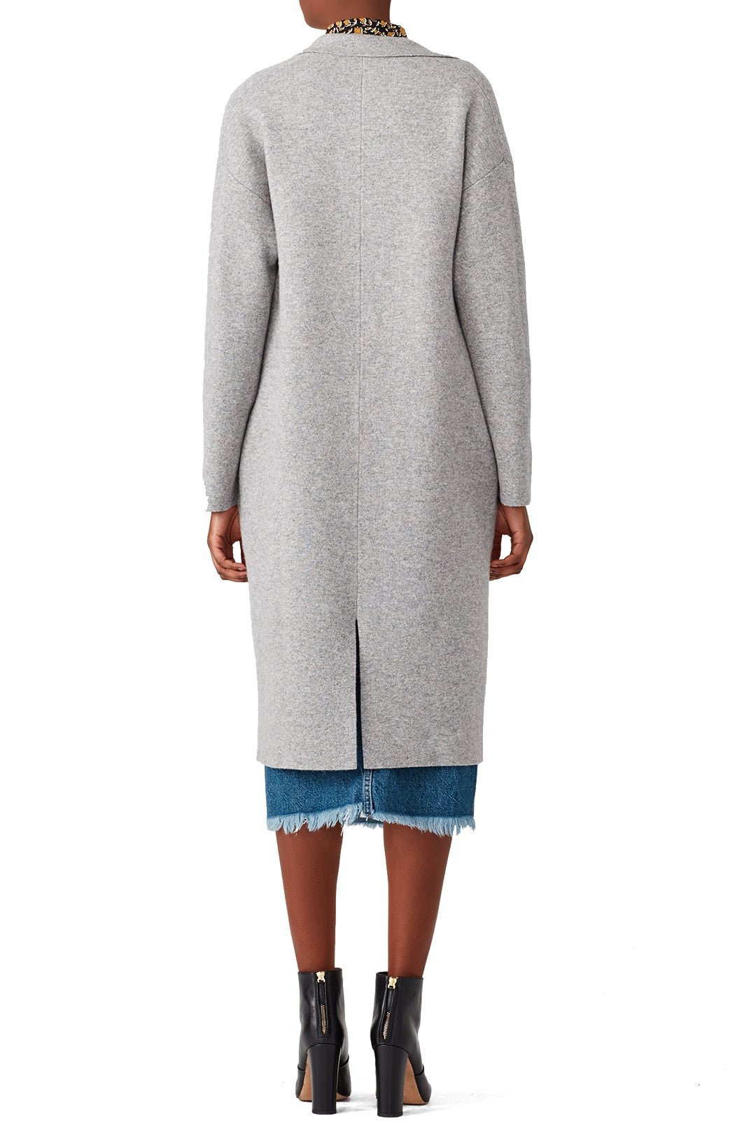 Elephant Long Coat by BROWN ALLAN 1