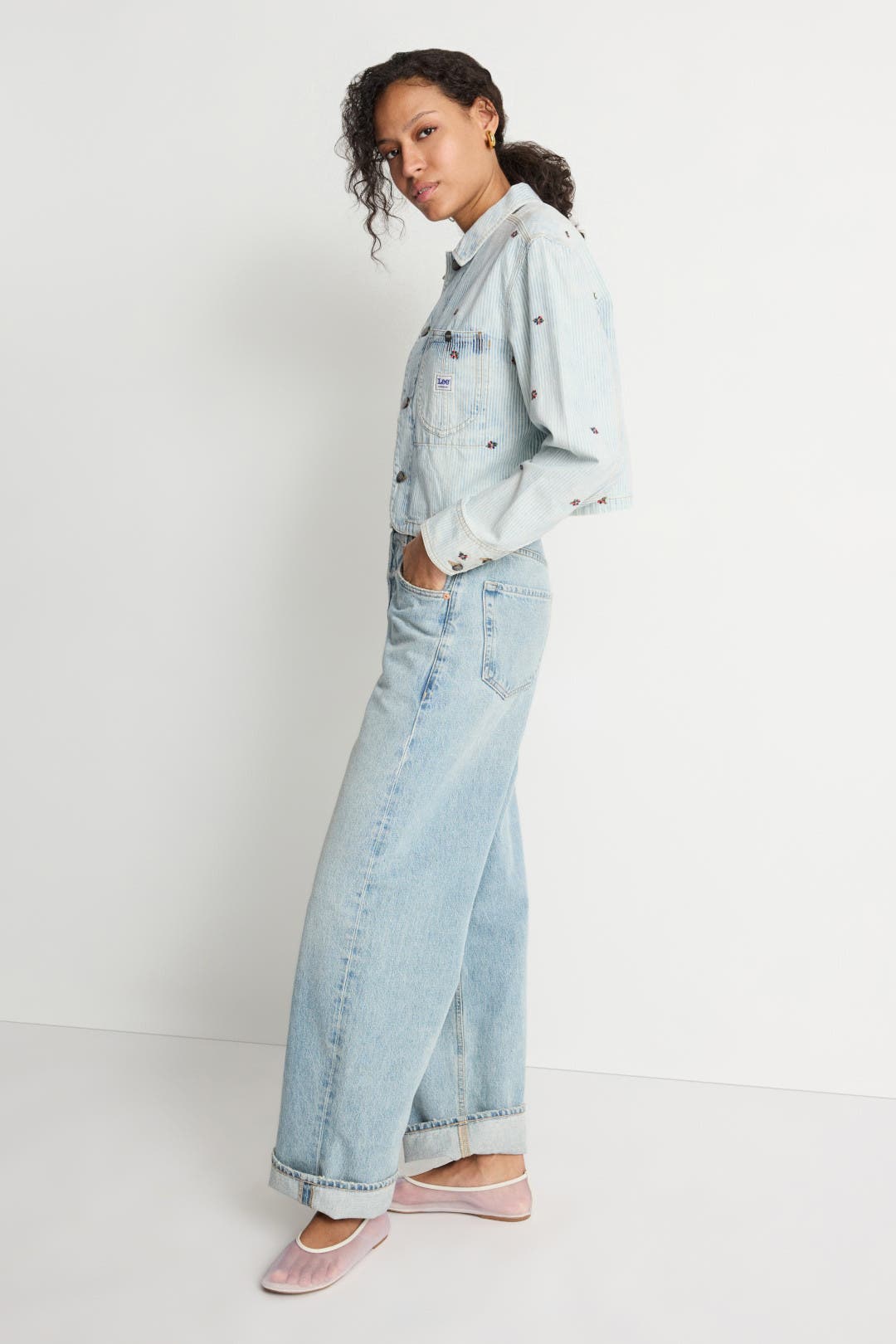 Cropped Chore Jacket by LEE | Rent the Runway