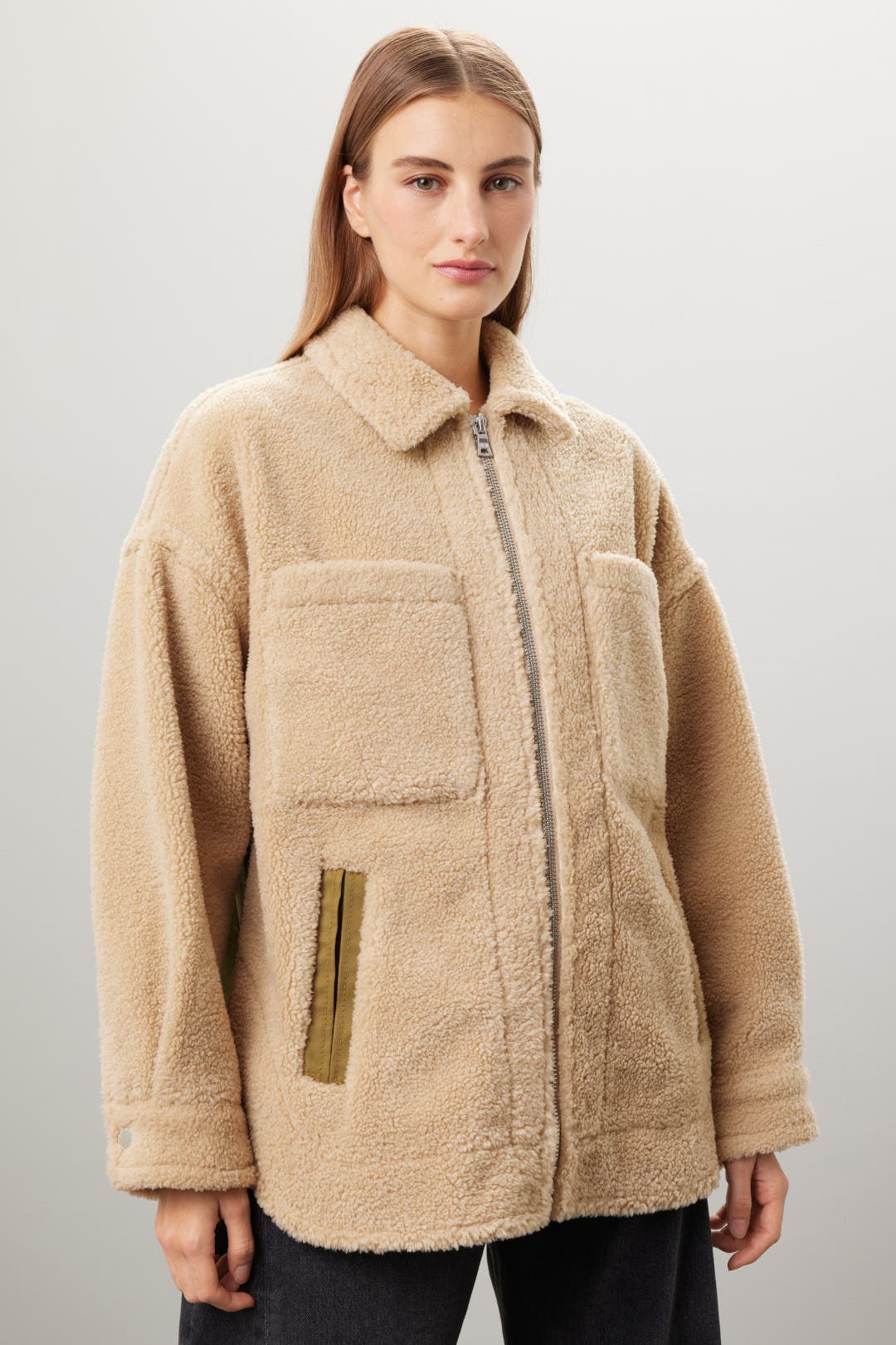 Amari Sherpa Jacket by Marissa Webb | Rent the Runway