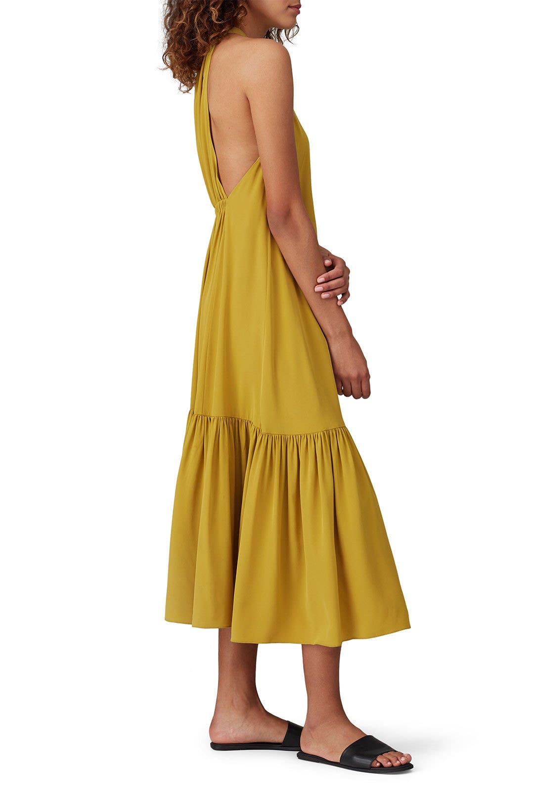 Eco Silk Halter Dress by Tibi 1