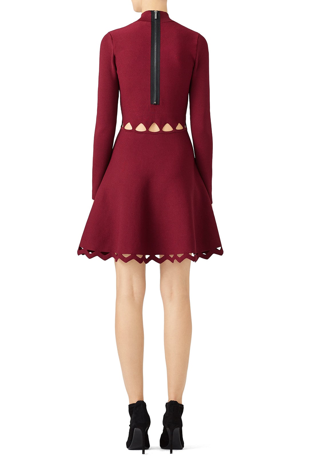 Red Cutout Dress by John + Jenn 1