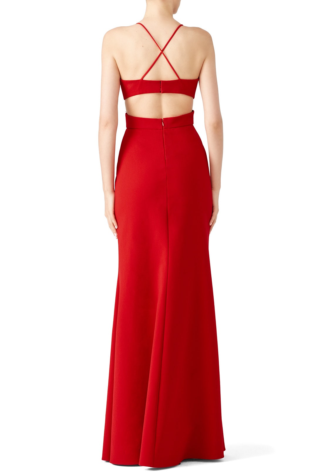 Red Cardinal Gown by Jill Jill Stuart 1