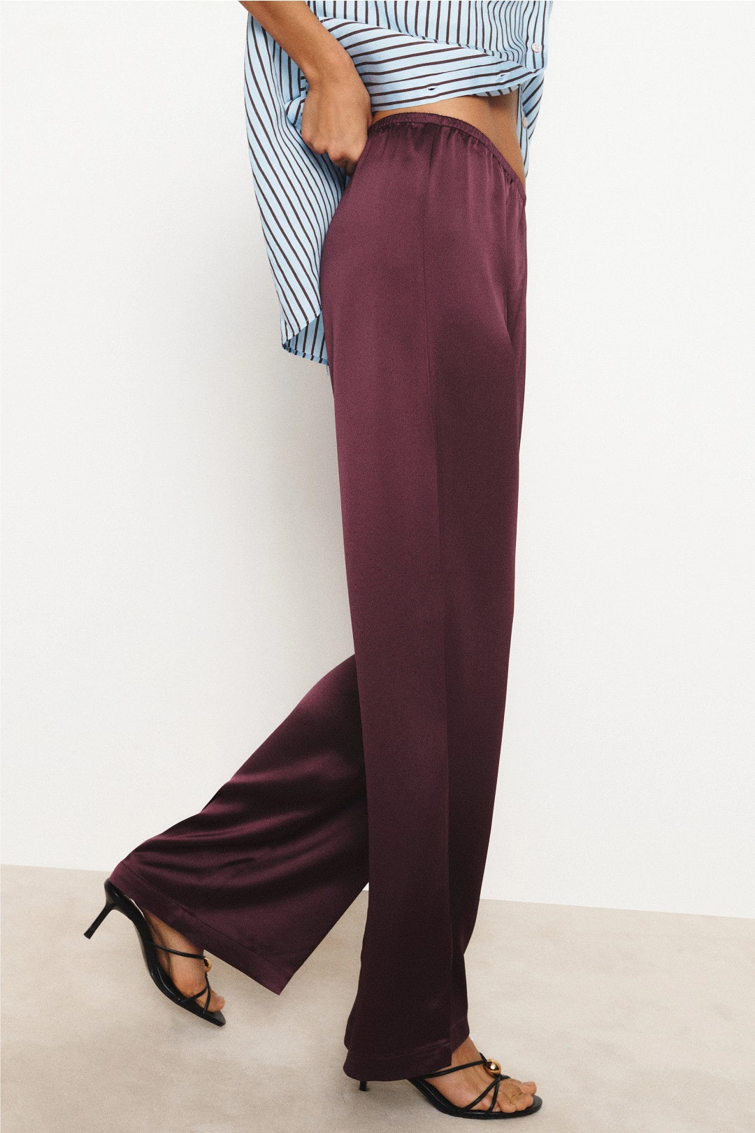 Barb Wide Leg Pants by Leset 1