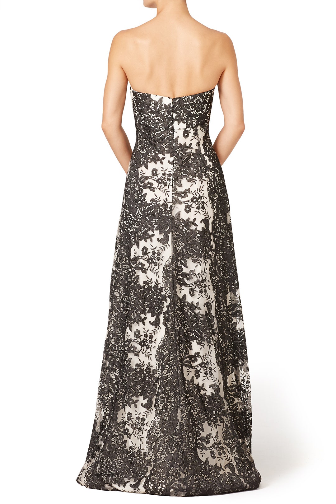 Smoked Ivy Dress by Marchesa Notte 2