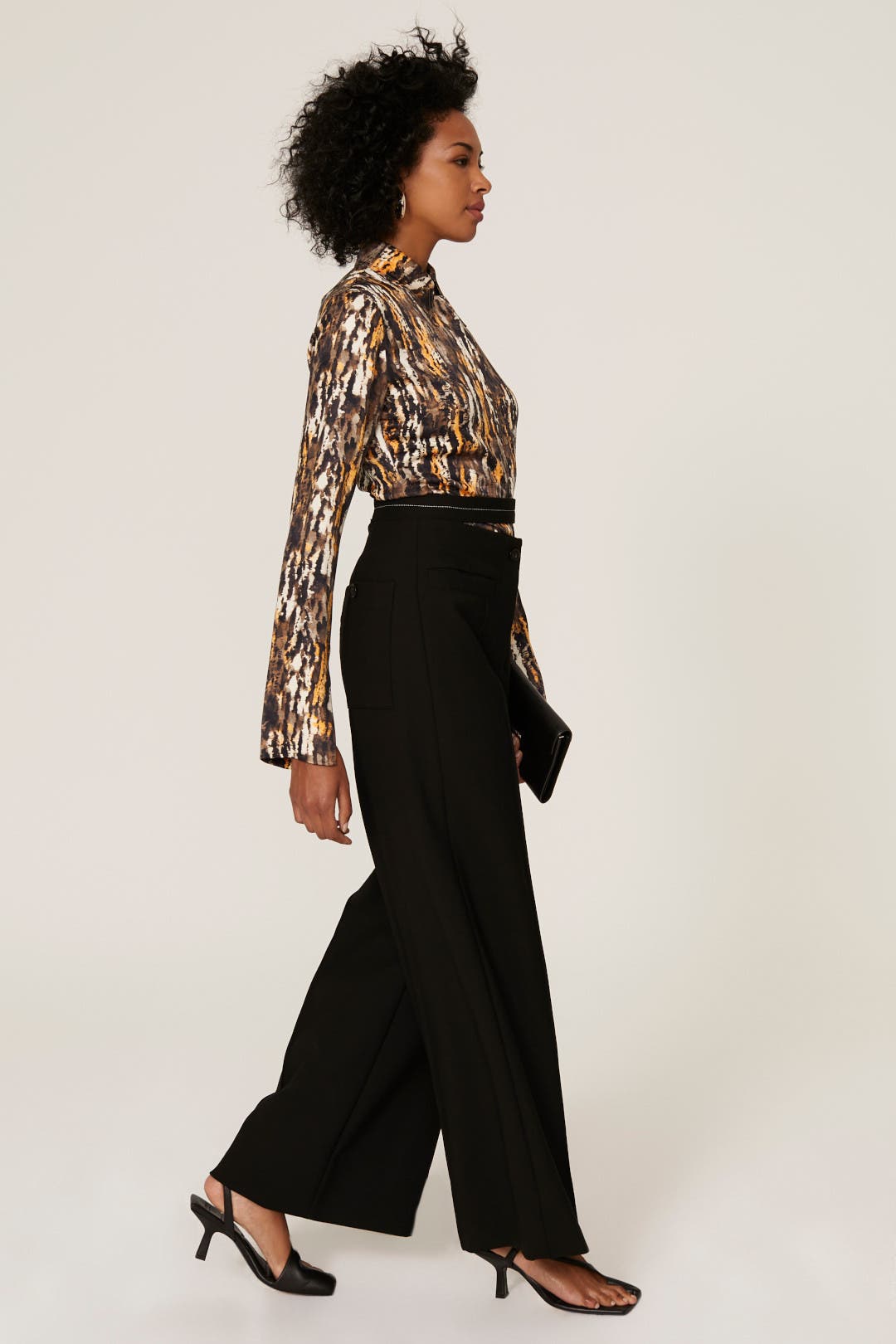 Slashed Waist Wool Pants by Proenza Schouler | Rent the Runway