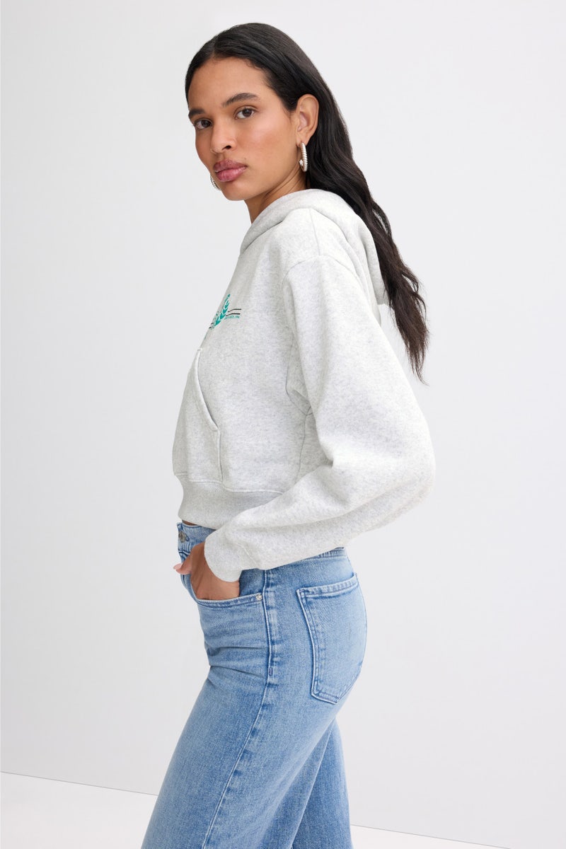 BH Horizon Soft Cropped Hoodie by Sporty & Rich - Photo 1