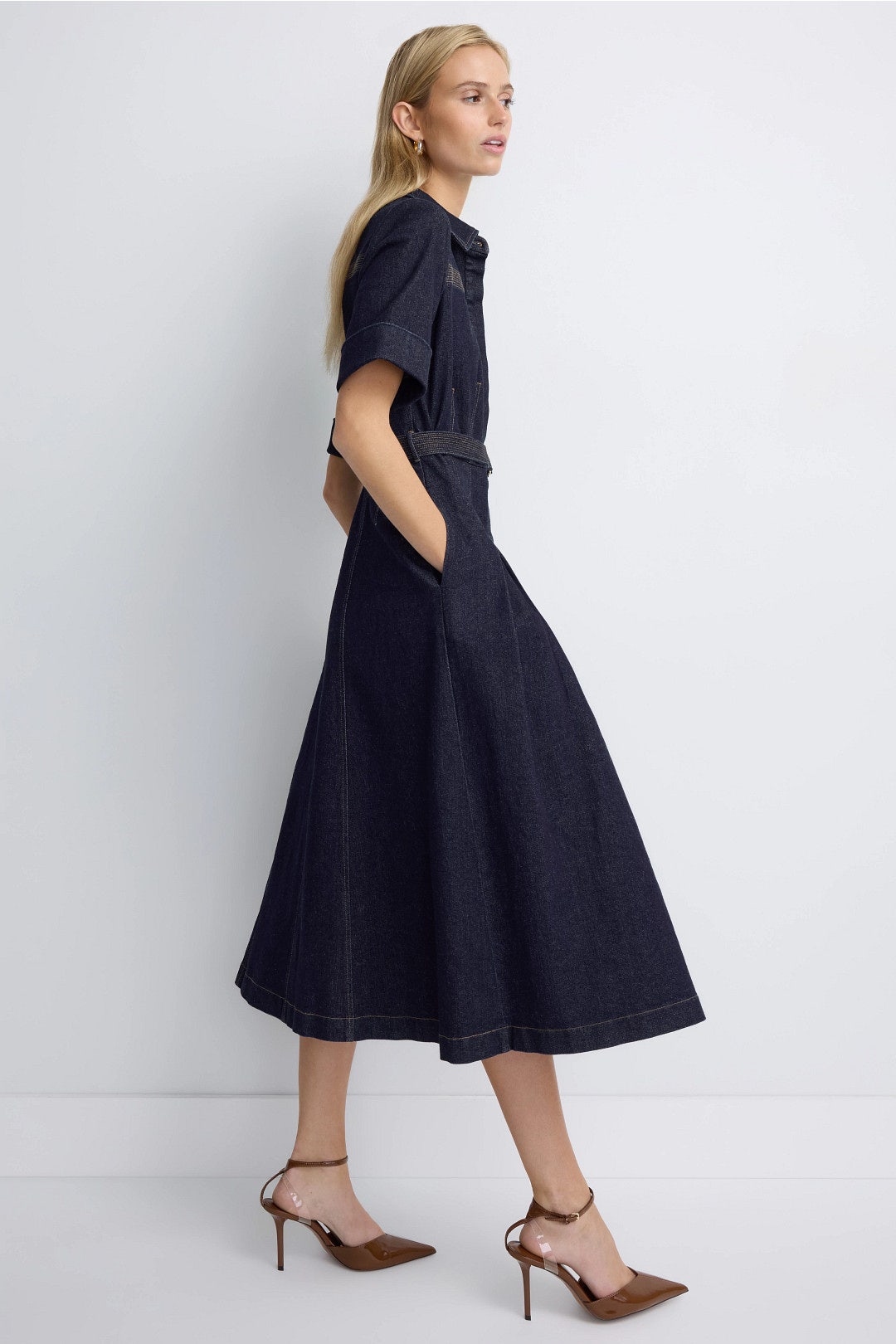 Denim Shirt Dress by Adam Lippes x RTR 1
