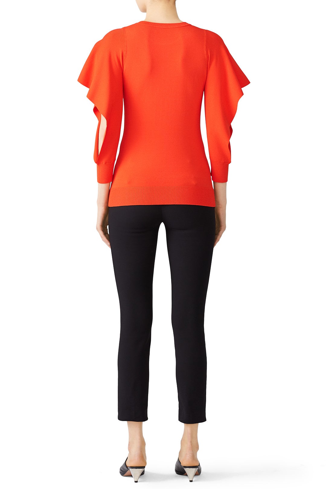 Flounce Sleeve Sweater by Opening Ceremony 2