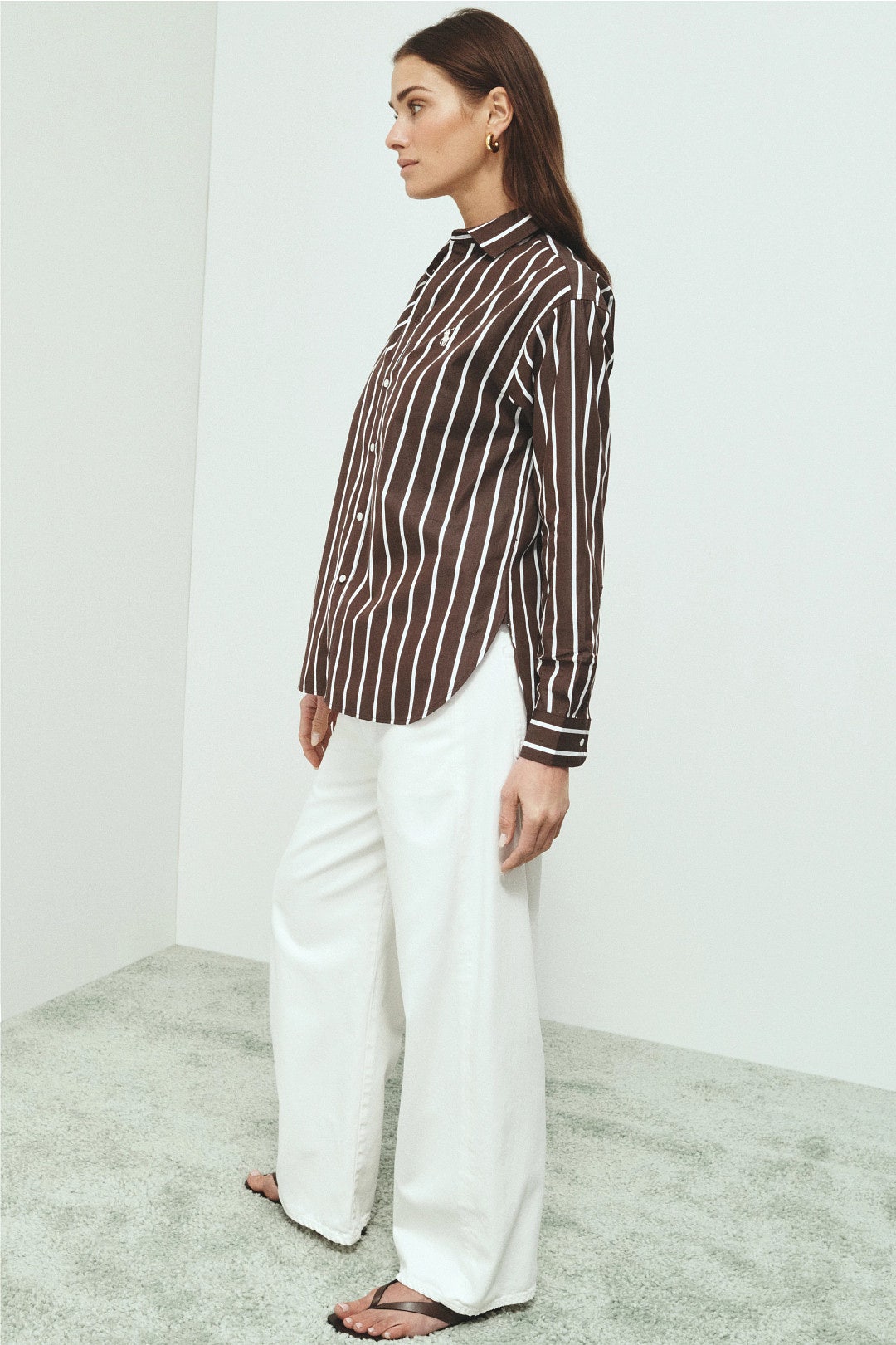 Cotton Long Sleeve Blouse by Polo Ralph Lauren 1